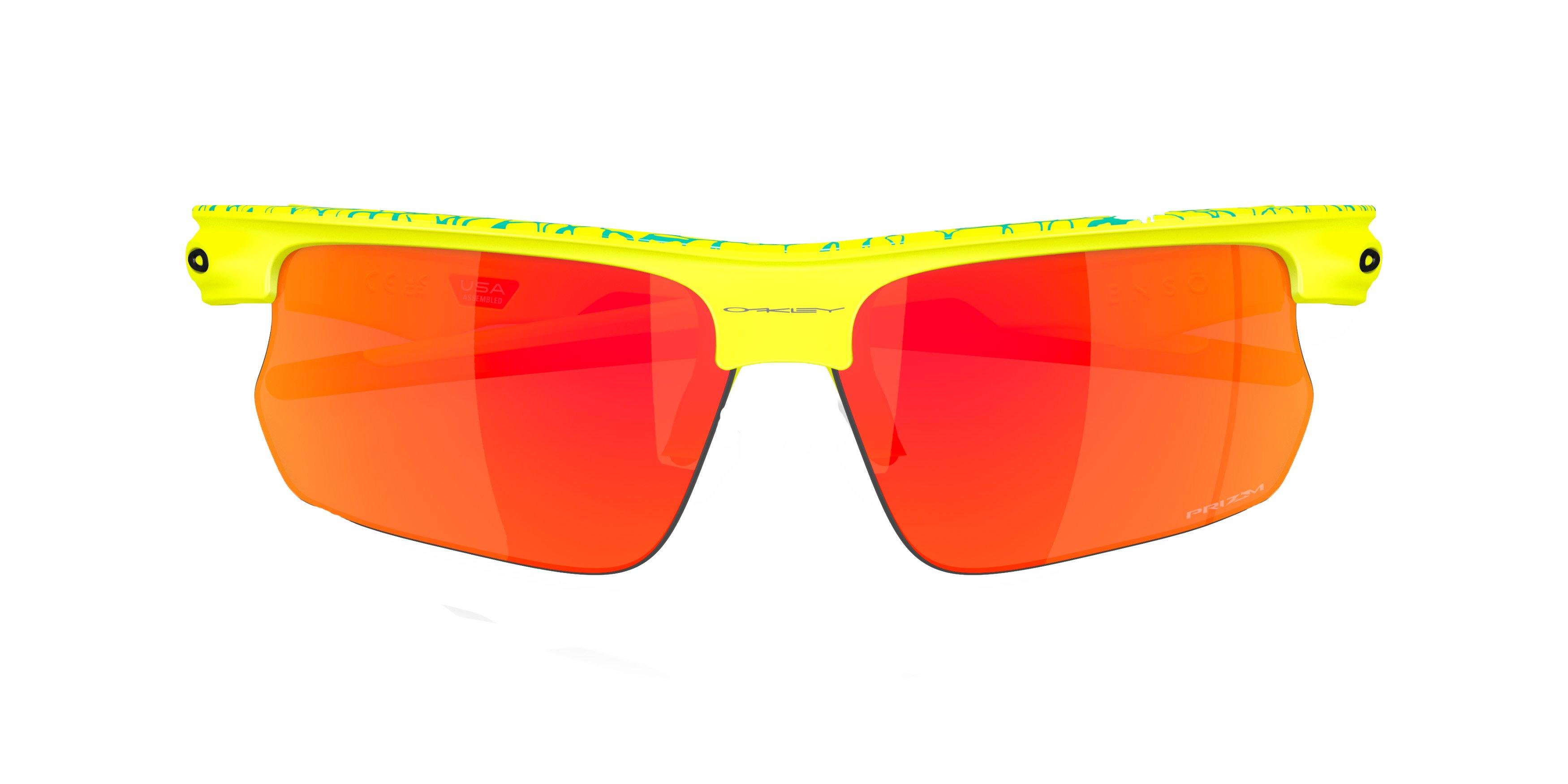 Oakley Bisphaera Prizm Sunglasses - YELLOW/RED Thumbnail View 8