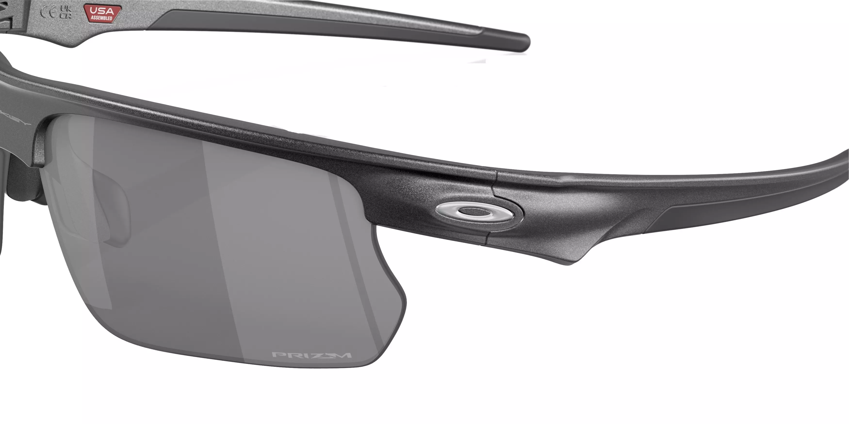 Oakley Bisphaera Prizm Sunglasses - BLACK/GREY