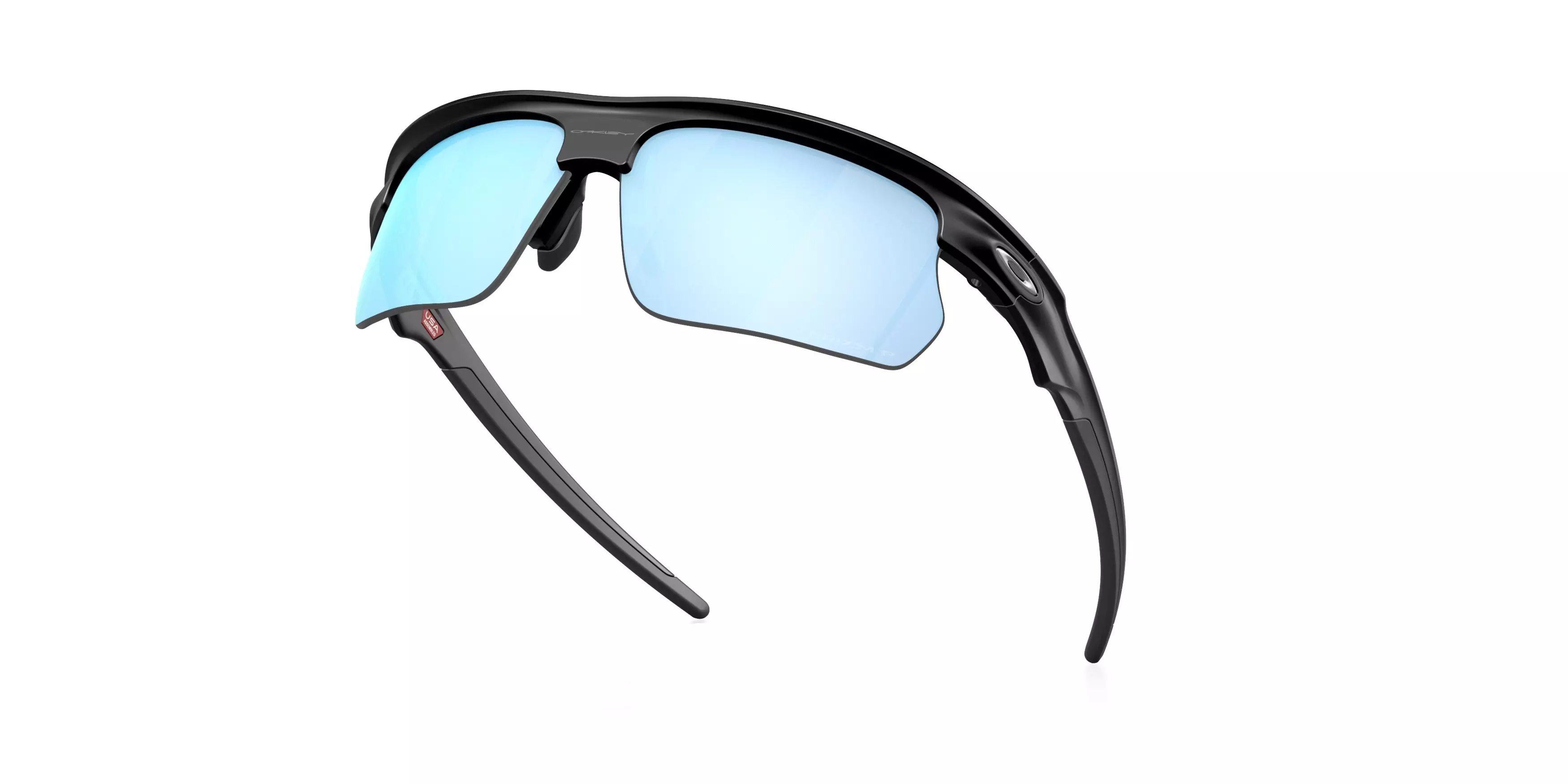 Oakley Bisphaera Prizm Sunglasses - BLACK/BLUE