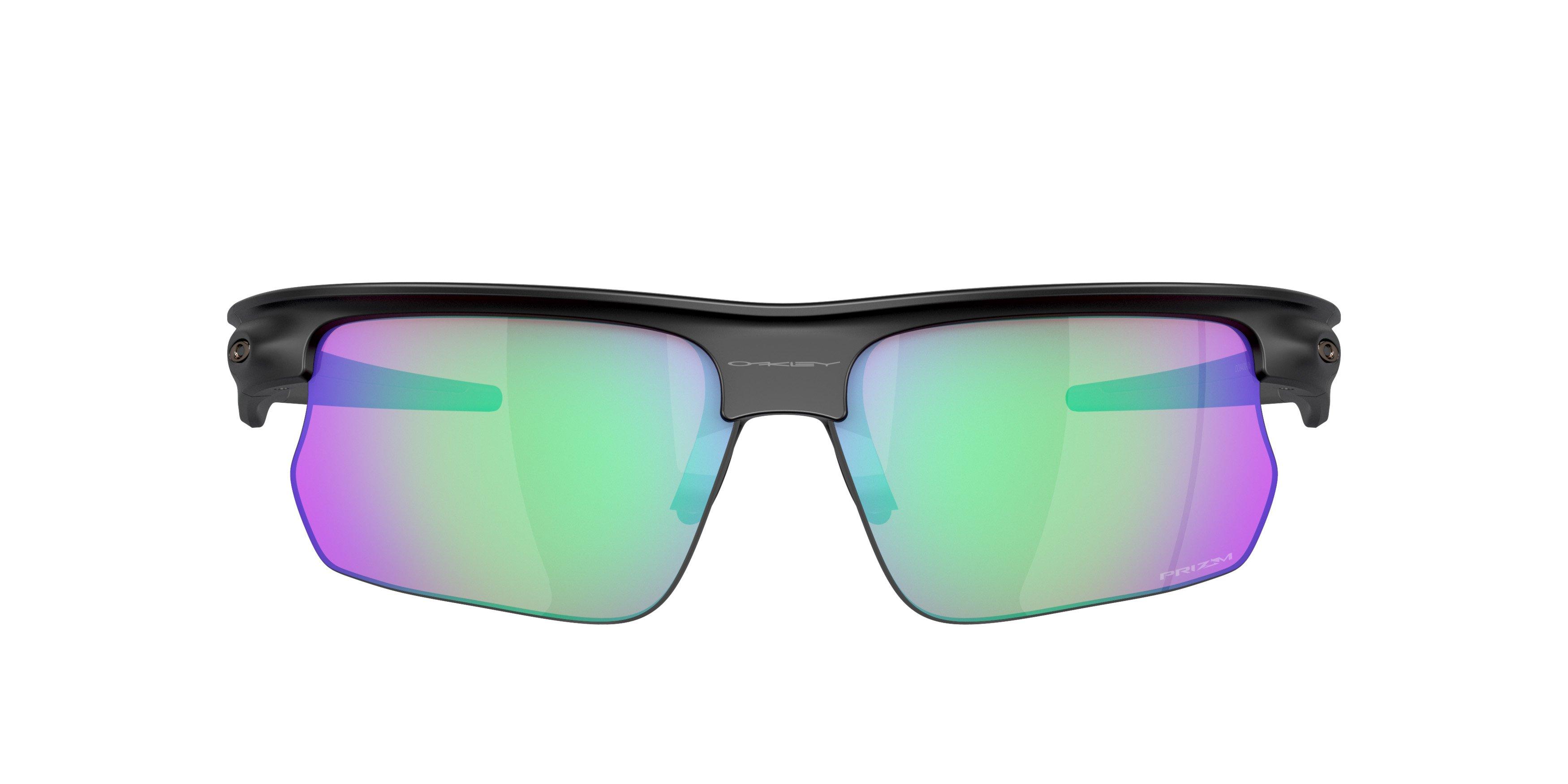 Oakley Bisphaera Prizm Sunglasses - BLACK/GREEN Thumbnail View 3