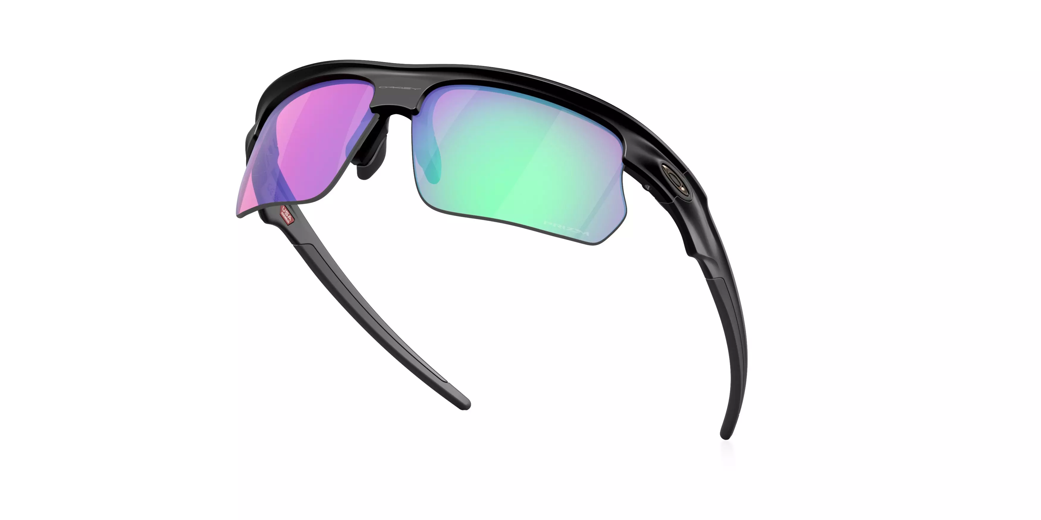 Oakley Bisphaera Prizm Sunglasses - BLACK/GREEN
