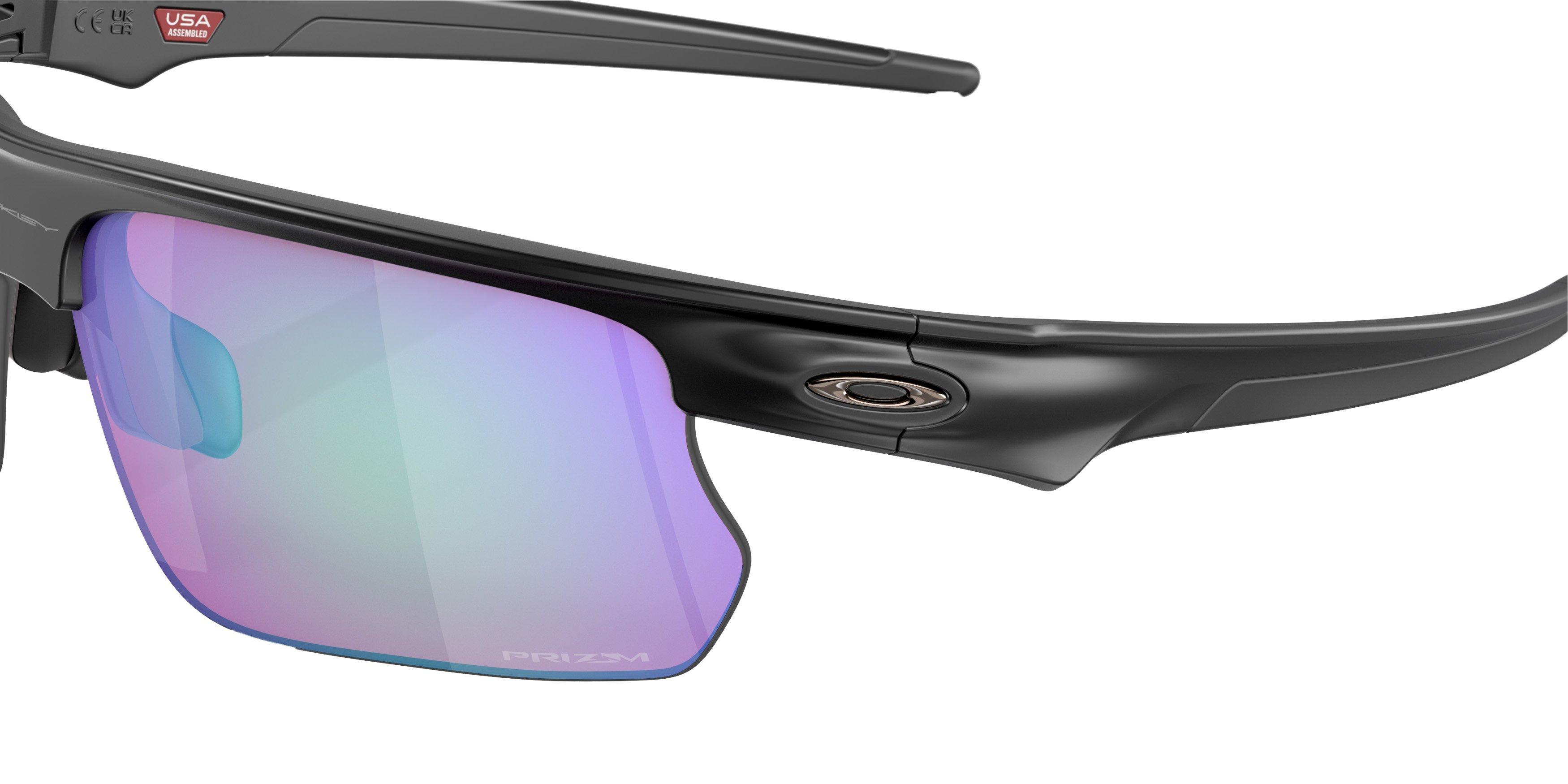 Oakley Bisphaera Prizm Sunglasses - BLACK/GREEN Thumbnail View 5
