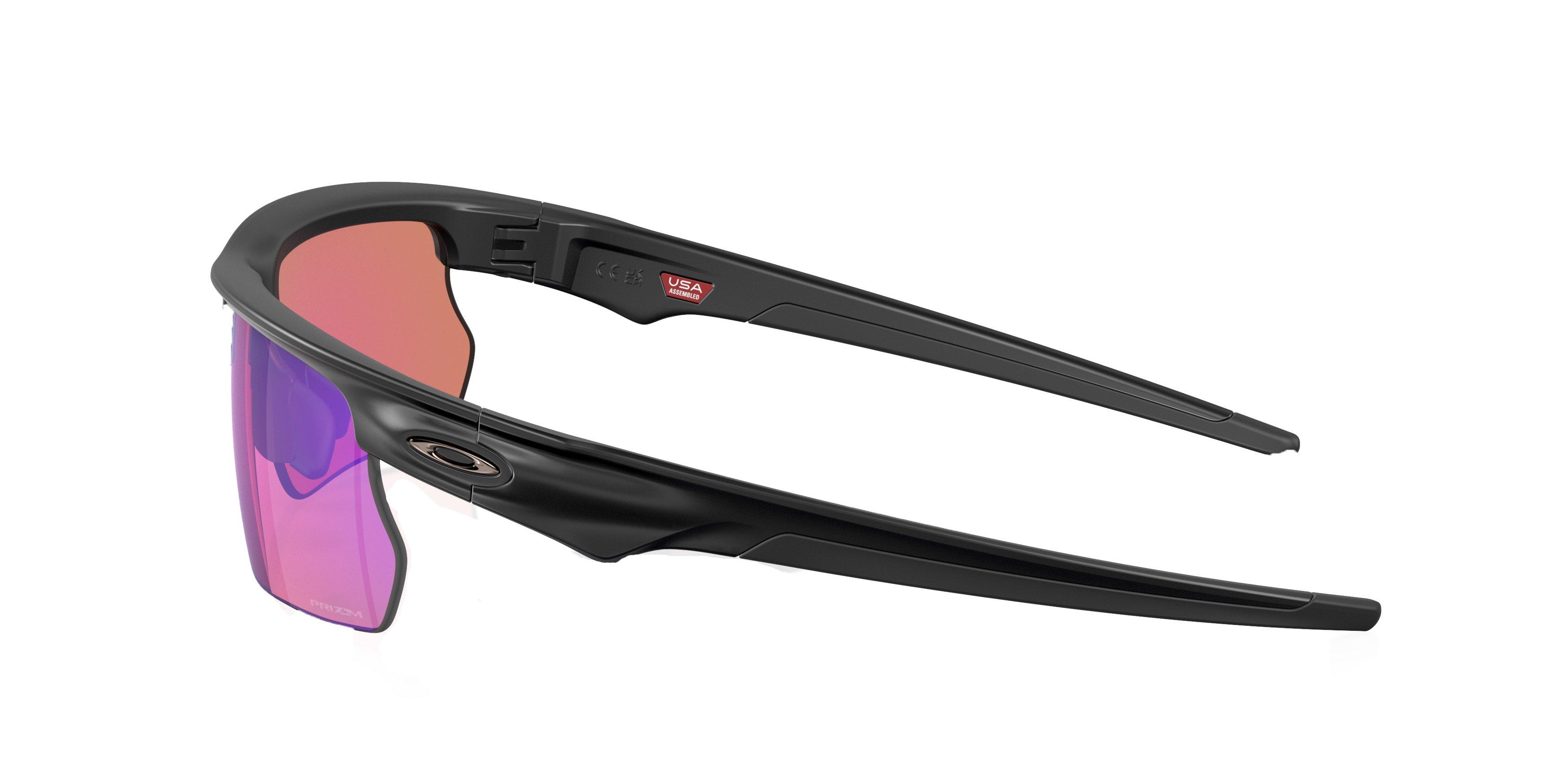 Oakley Bisphaera Prizm Sunglasses - BLACK/GREEN Thumbnail View 7