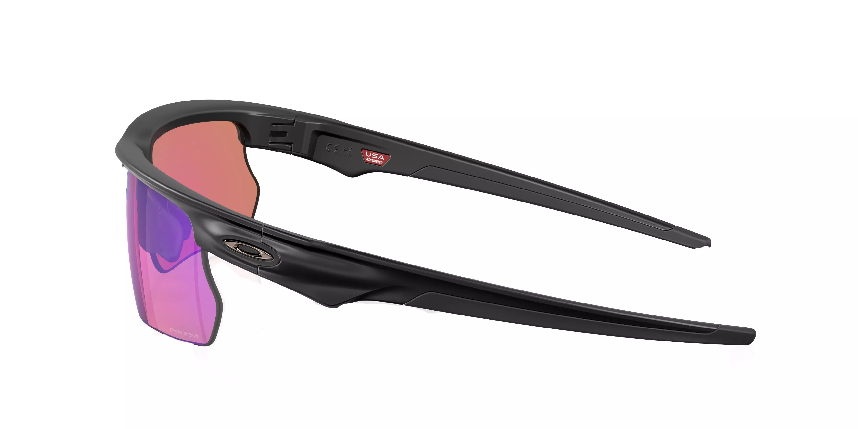 Oakley Bisphaera Prizm Sunglasses - BLACK/GREEN