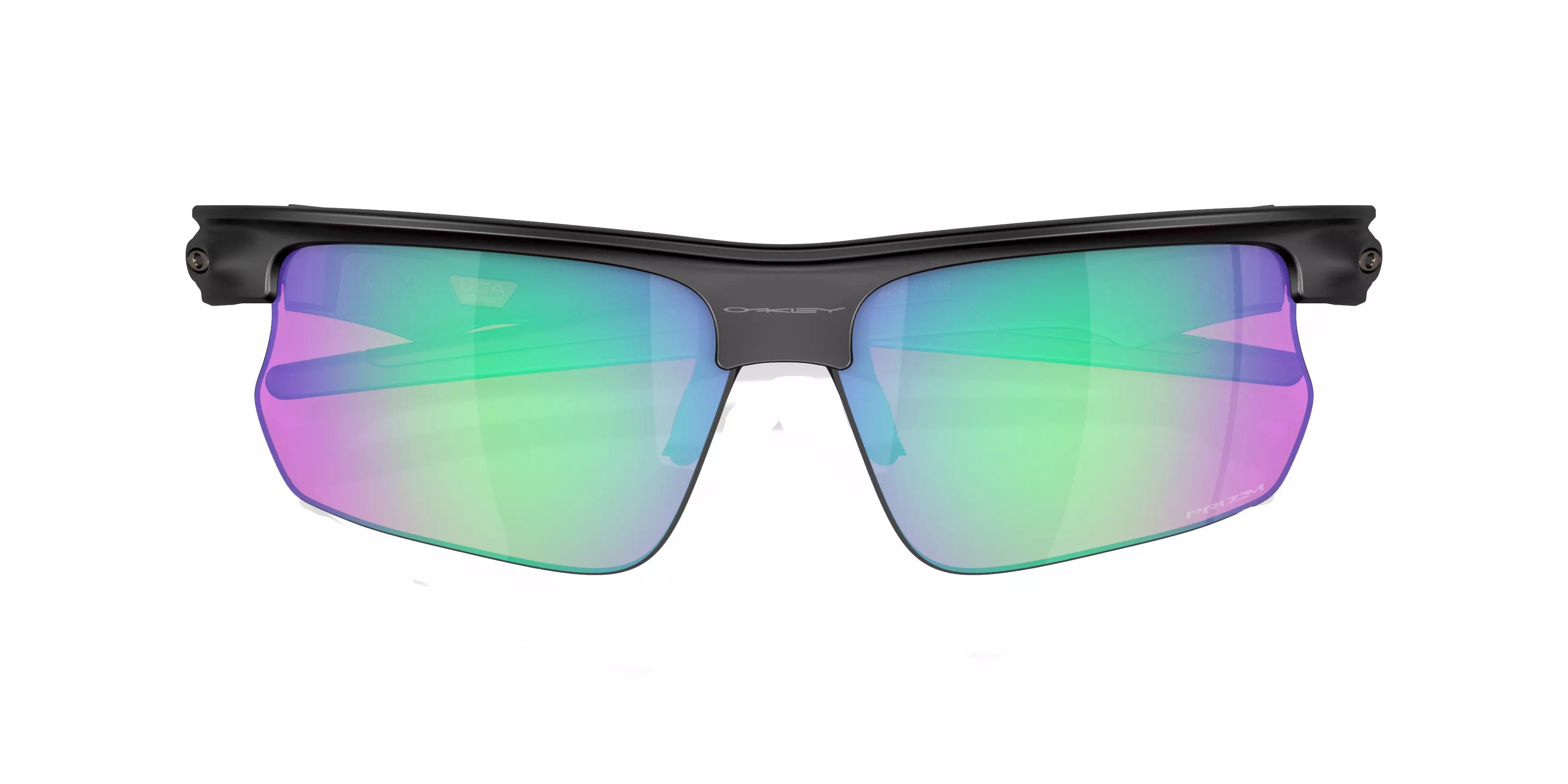 Oakley Bisphaera Prizm Sunglasses - BLACK/GREEN