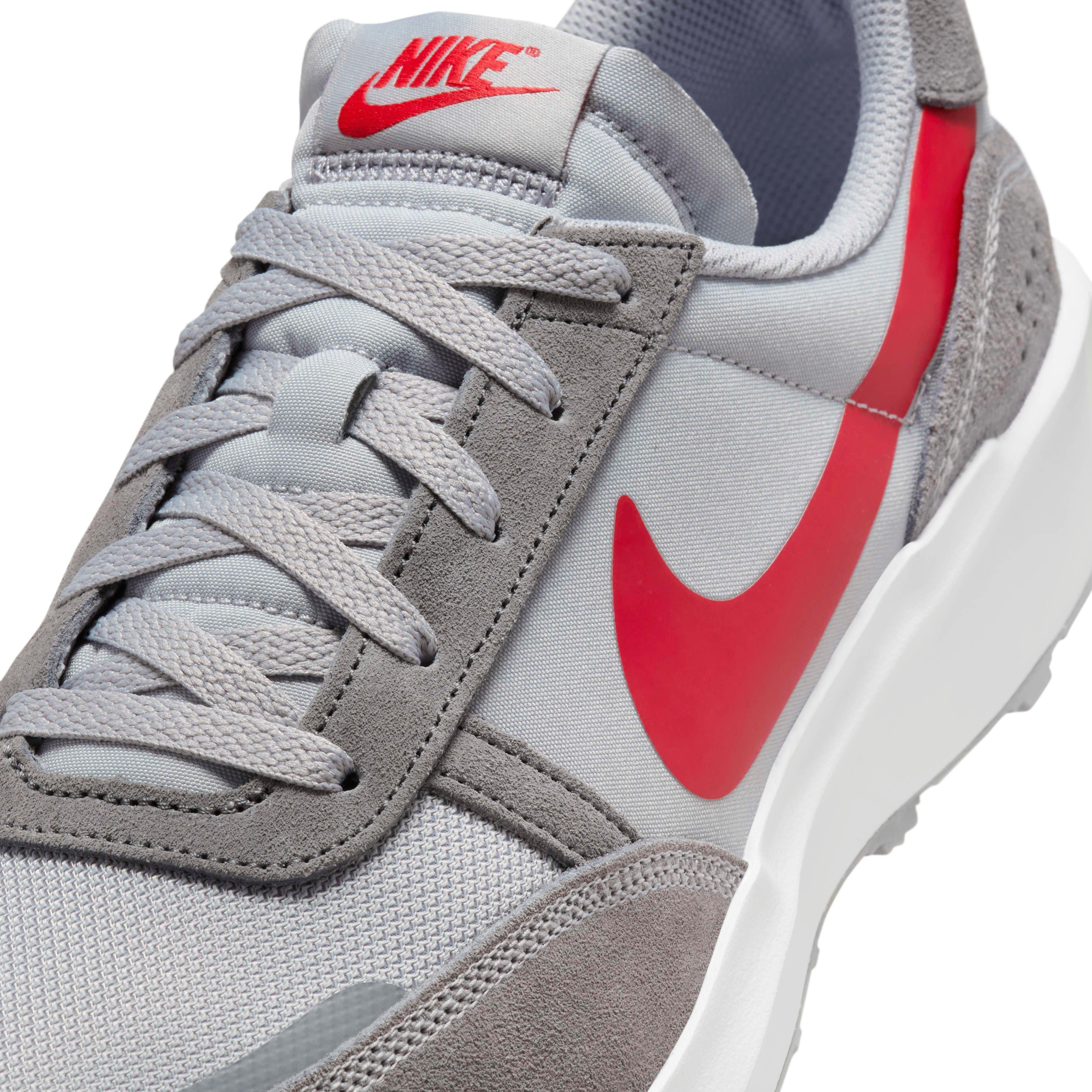 Nike Waffle Nav "Wolf Grey/Cool Grey/White/University Red" Men's Shoe - GREY/GREY/WHITE/RED Thumbnail View 7
