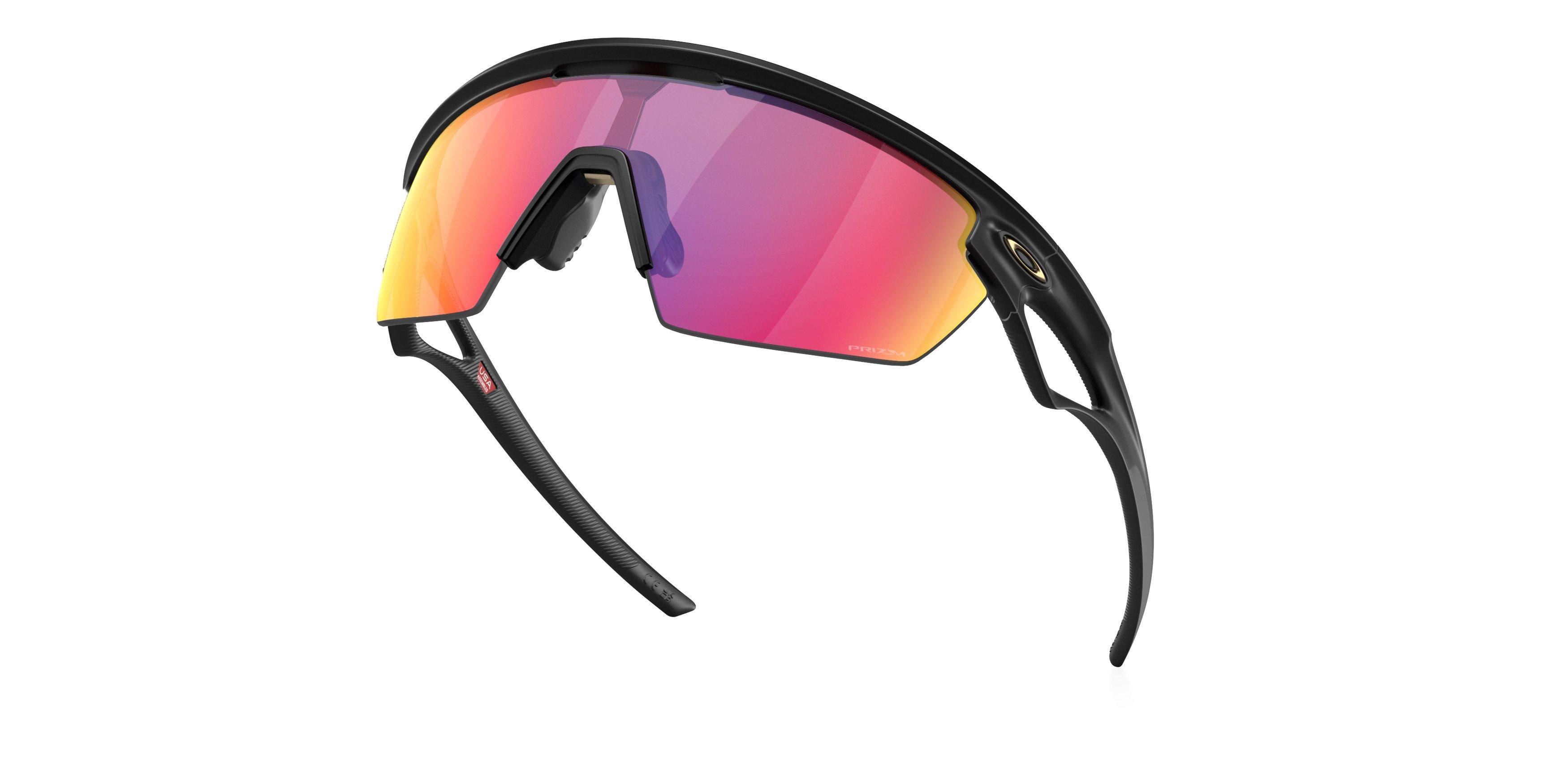 Oakley Sphaera Polarized Sunglasses - BLACK/RED Thumbnail View 4