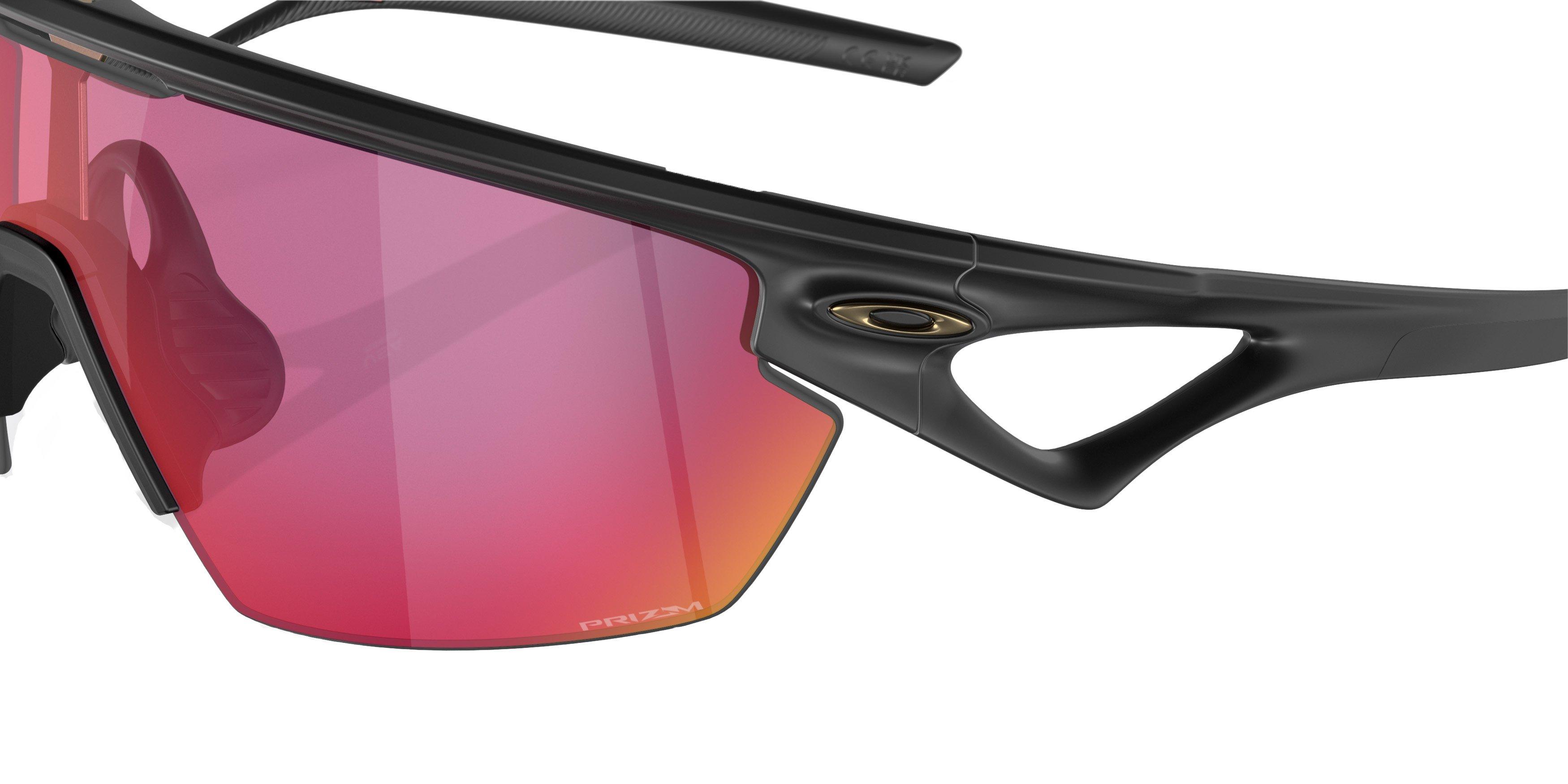 Oakley Sphaera Polarized Sunglasses - BLACK/RED Thumbnail View 5