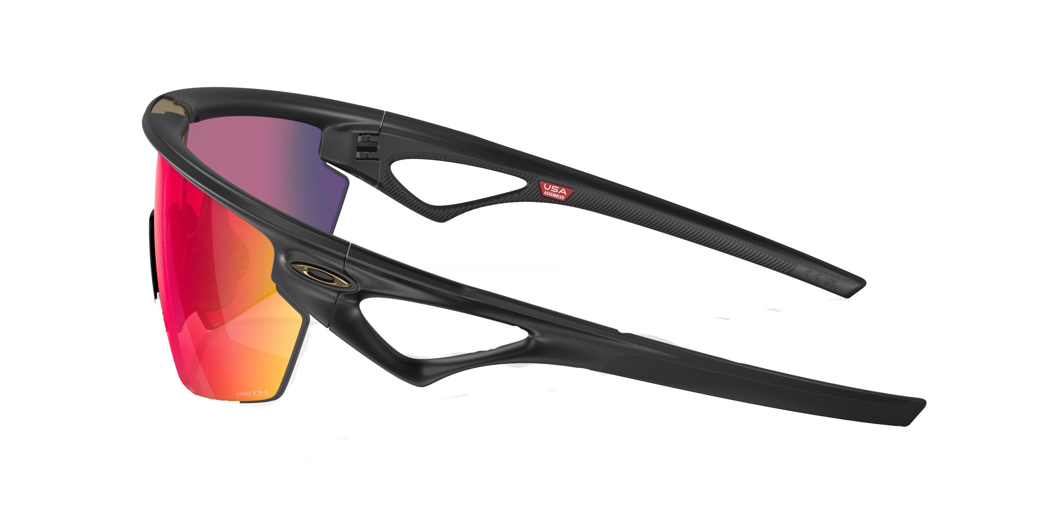 Oakley Sphaera Polarized Sunglasses - BLACK/RED Thumbnail View 7