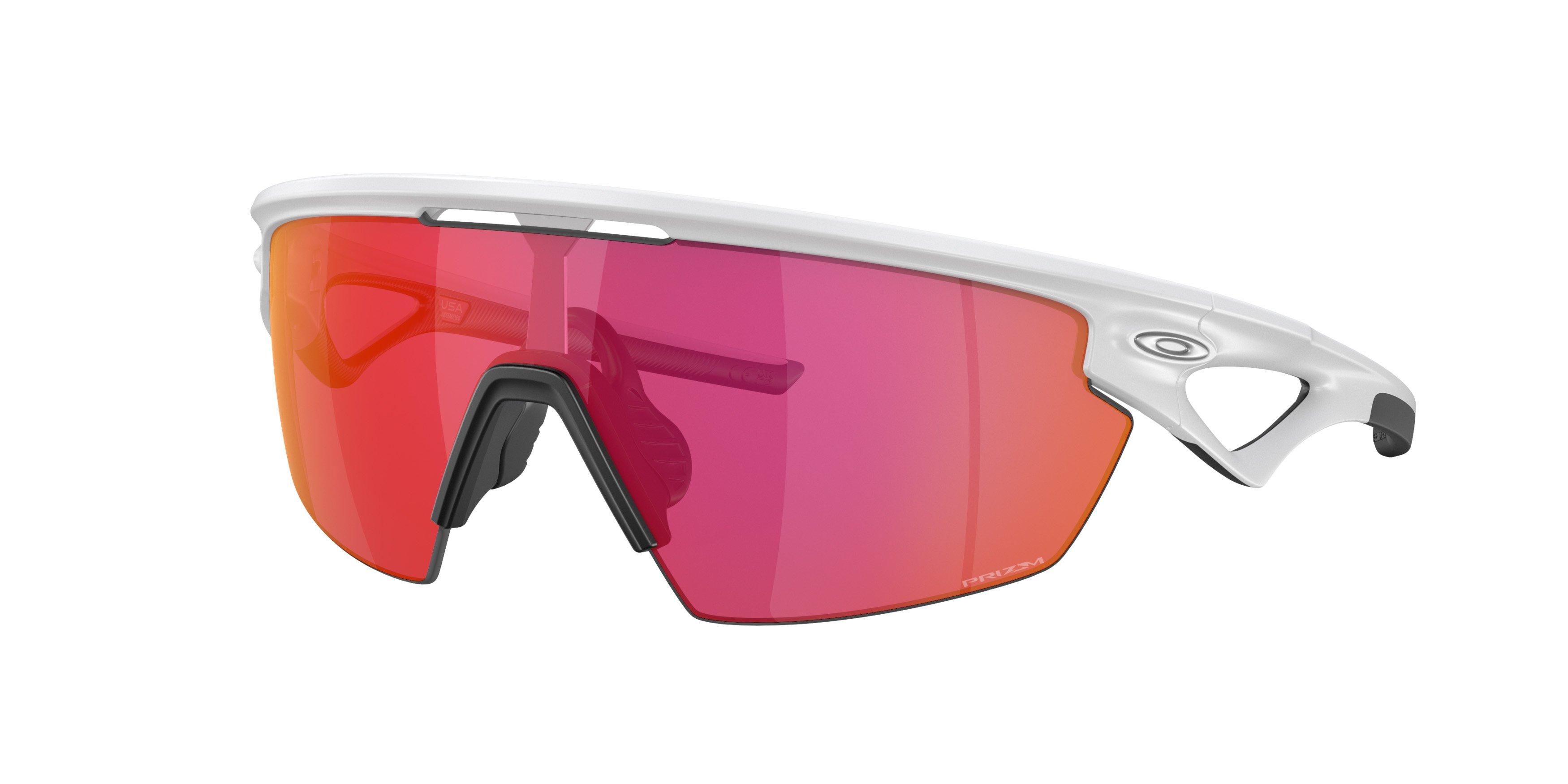 Oakley Sphaera Polarized Sunglasses - WHITE/RED Thumbnail View 1