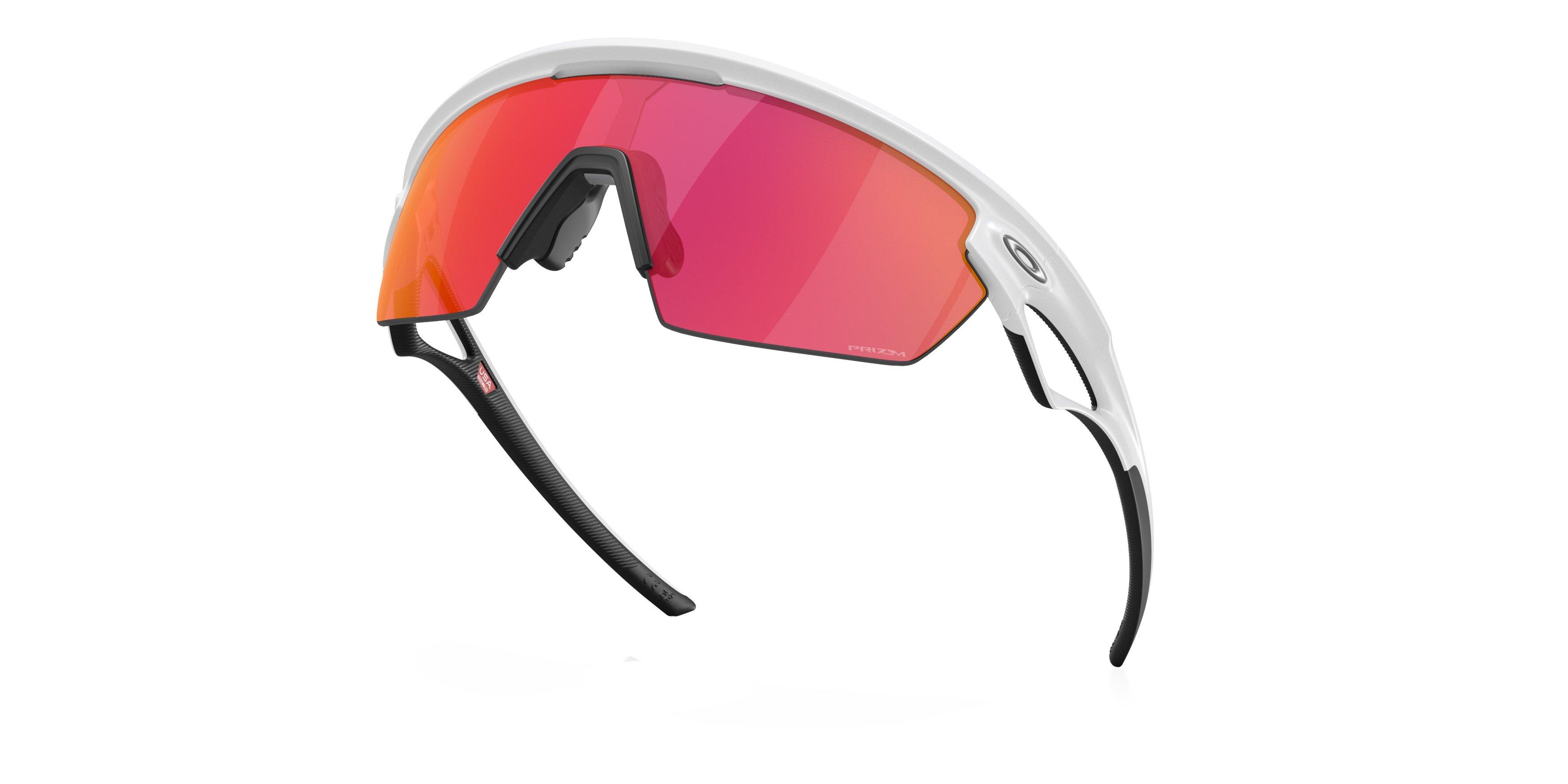 Oakley Sphaera Polarized Sunglasses - WHITE/RED Thumbnail View 4