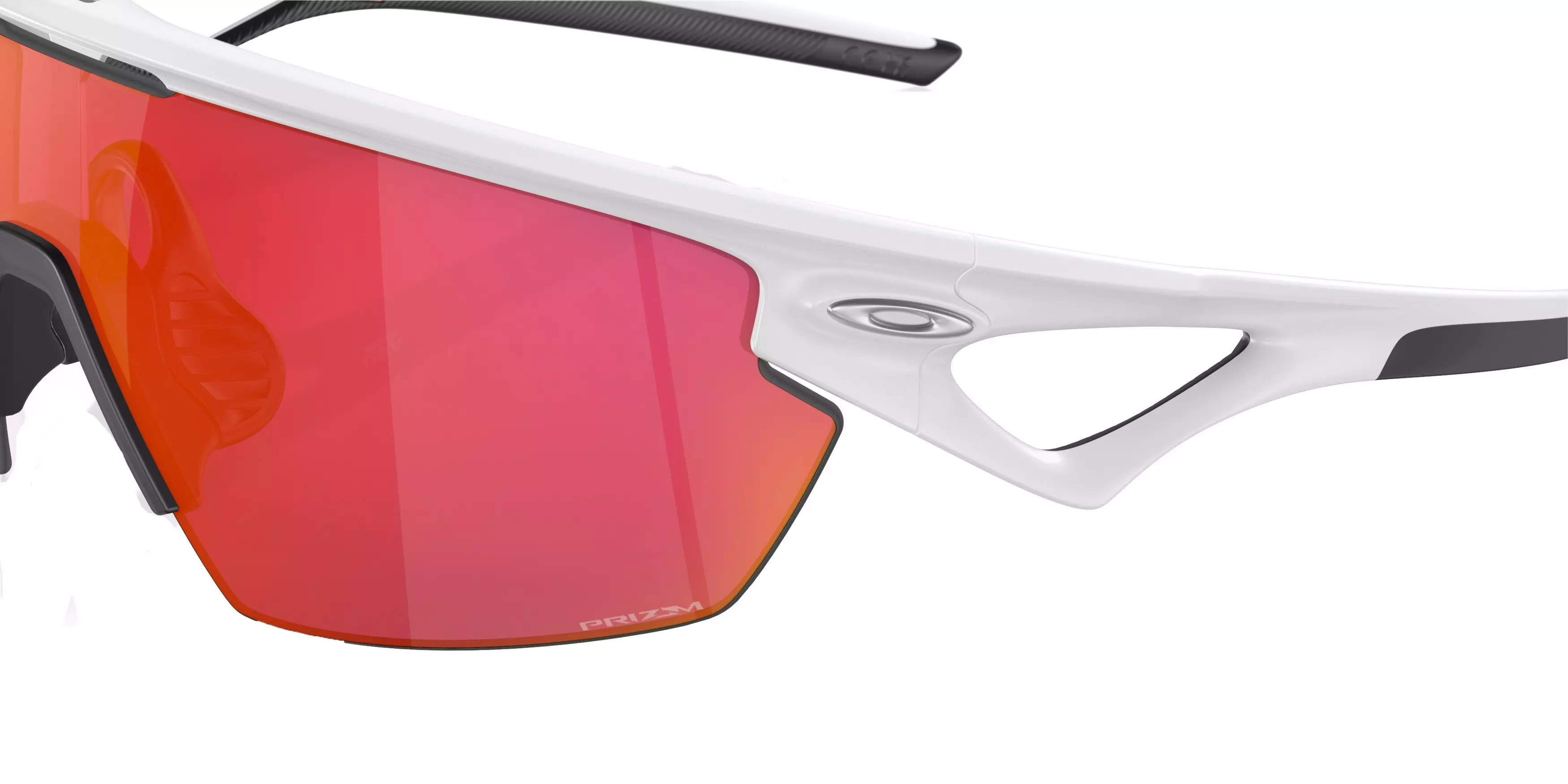 Oakley Sphaera Polarized Sunglasses - WHITE/RED