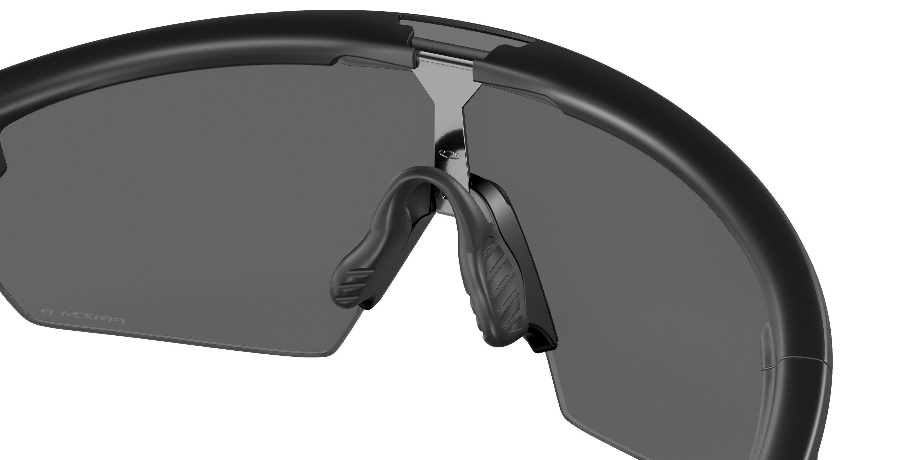 Oakley Sphaera Polarized Sunglasses - BLACK/GREY Thumbnail View 6