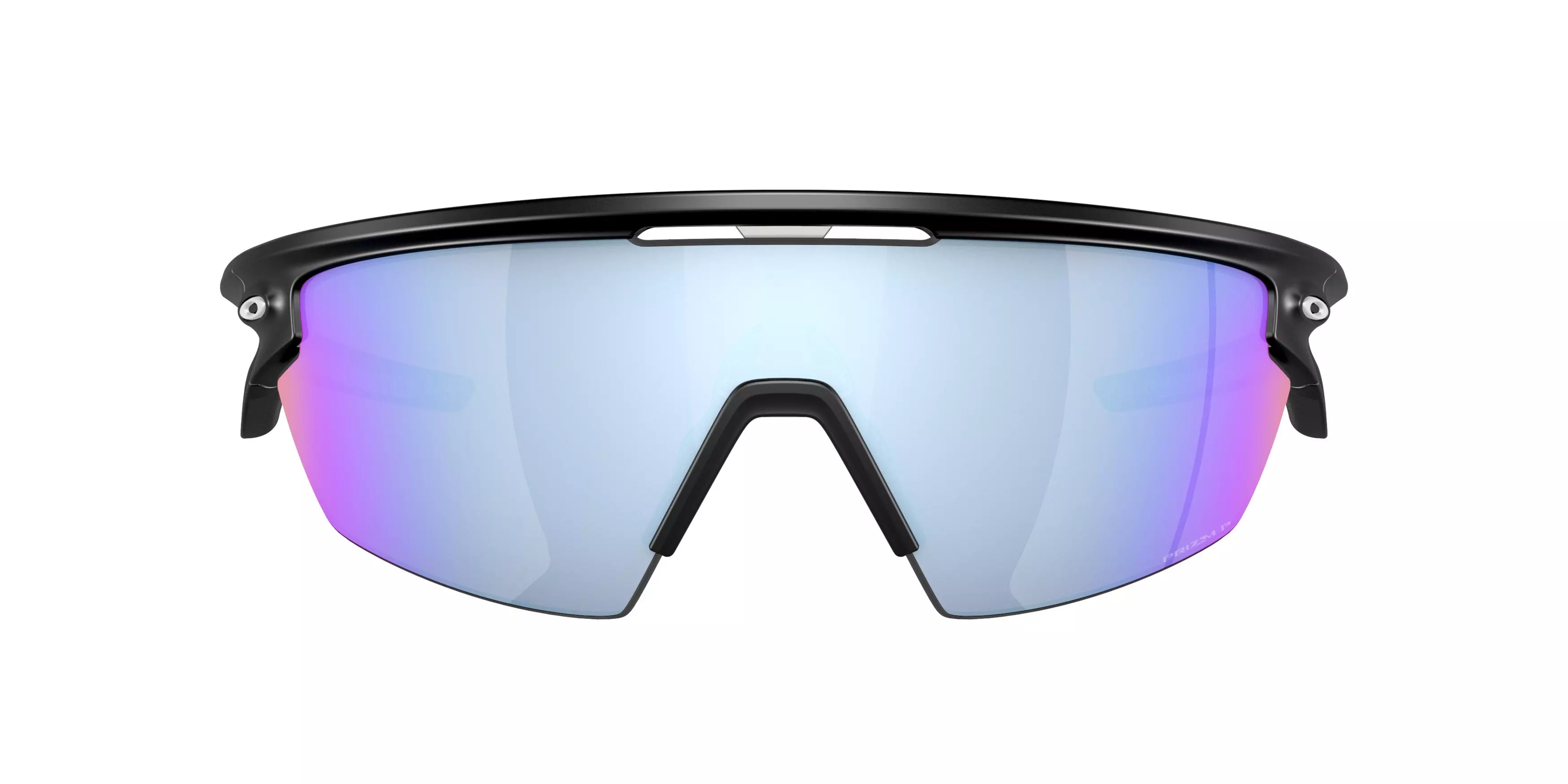 Oakley Sphaera Polarized Sunglasses - BLACK/BLUE