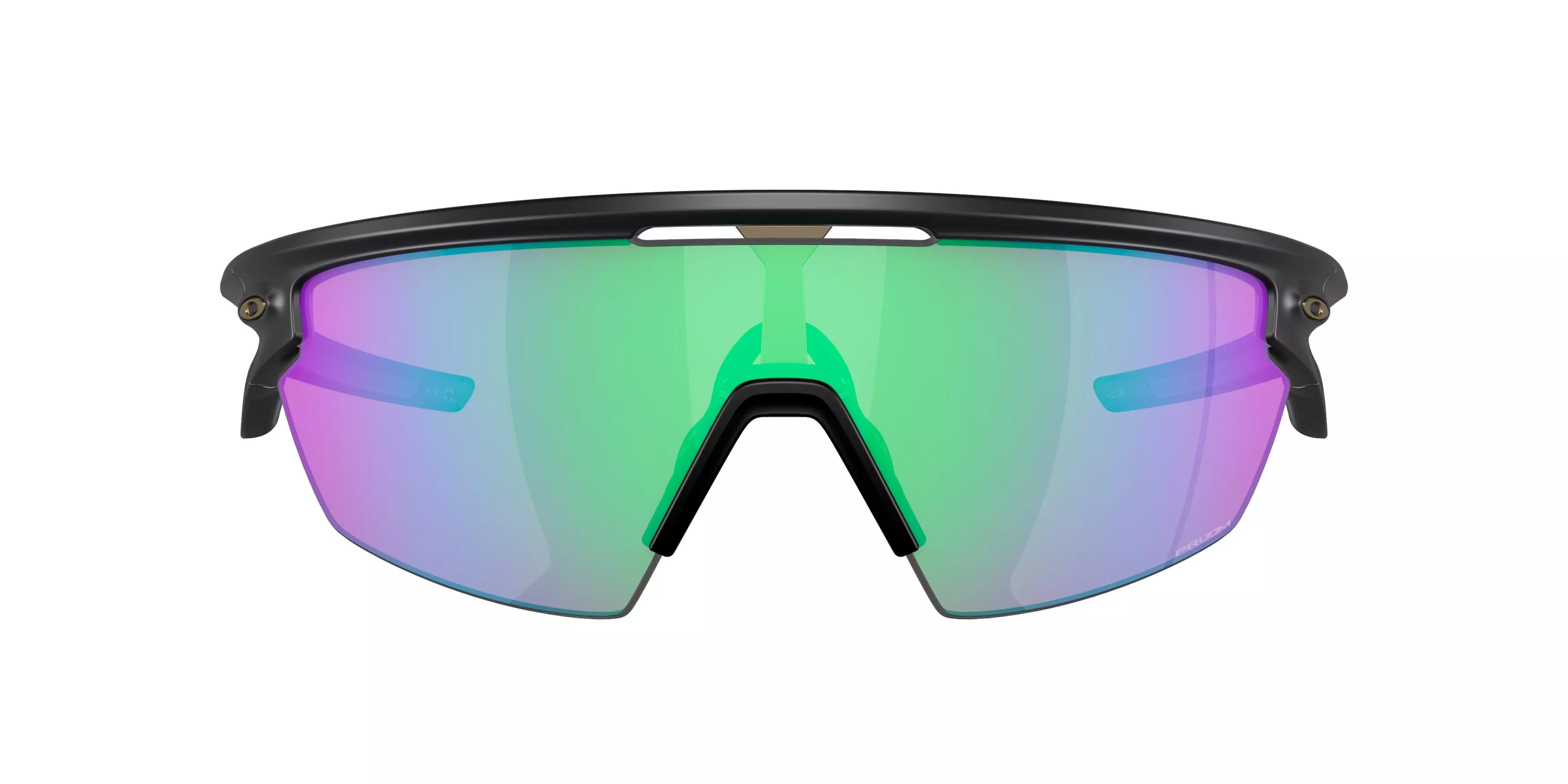 Oakley Sphaera Polarized Sunglasses - BLACK/GREEN