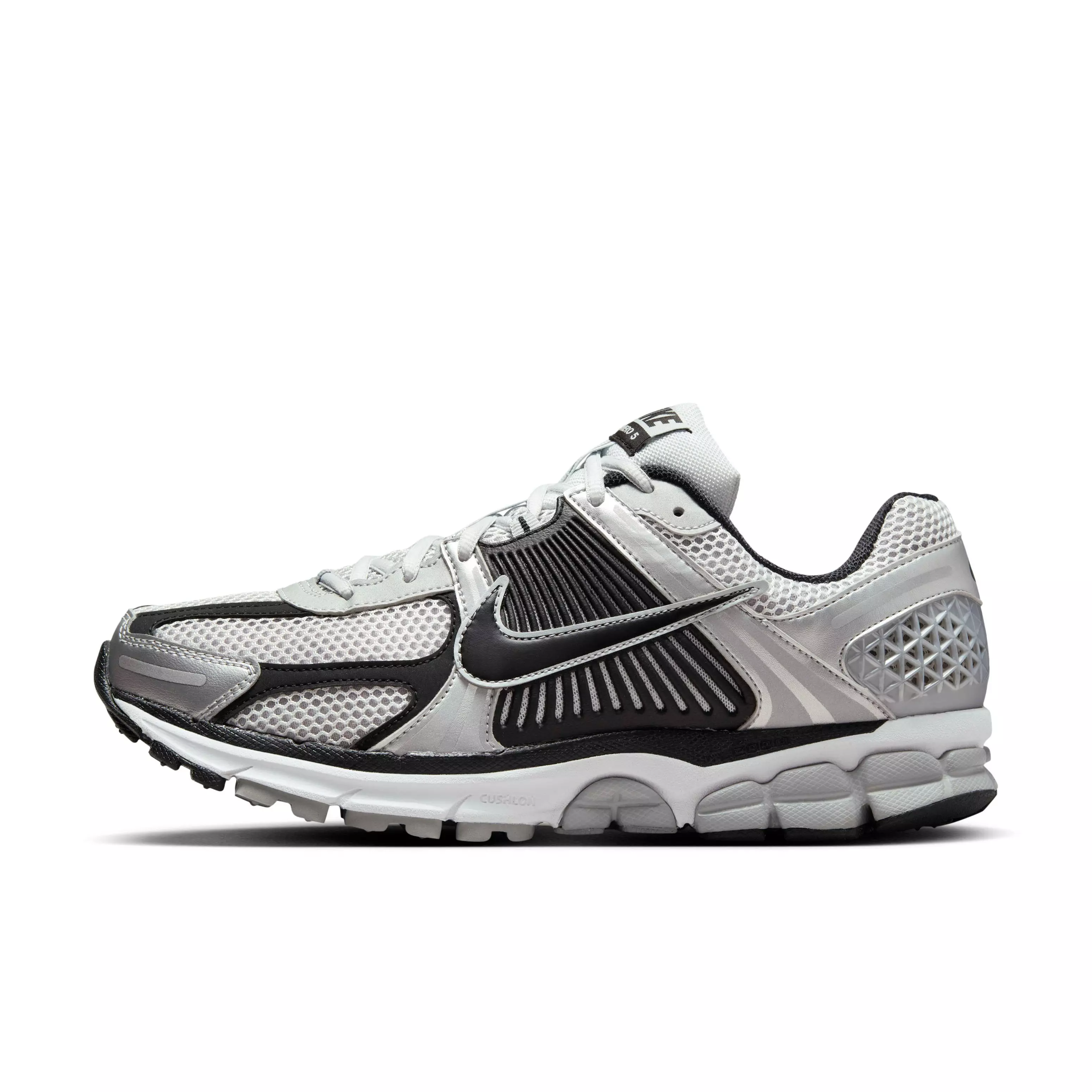 Nike Zoom Vomero 5 "Metallic Silver/Pure Platinum/White/Black" Men's Shoe - SILVER/PLATINUM/WHITE/BLACK