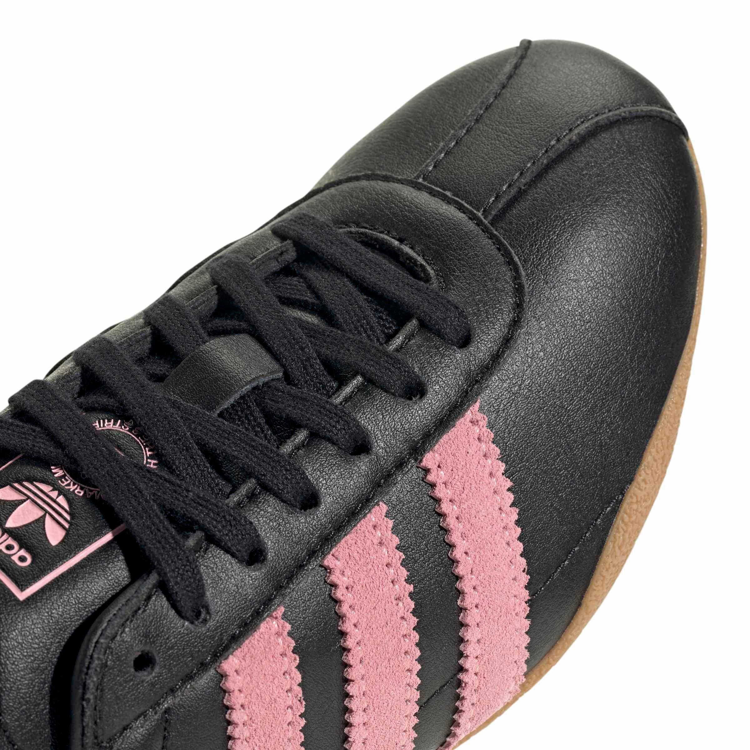 adidas Originals Tokyo "Core Black/Glow Pink/Gum 3" Grade School Girls' Shoe - BLACK/PINK/BROWN Thumbnail View 5