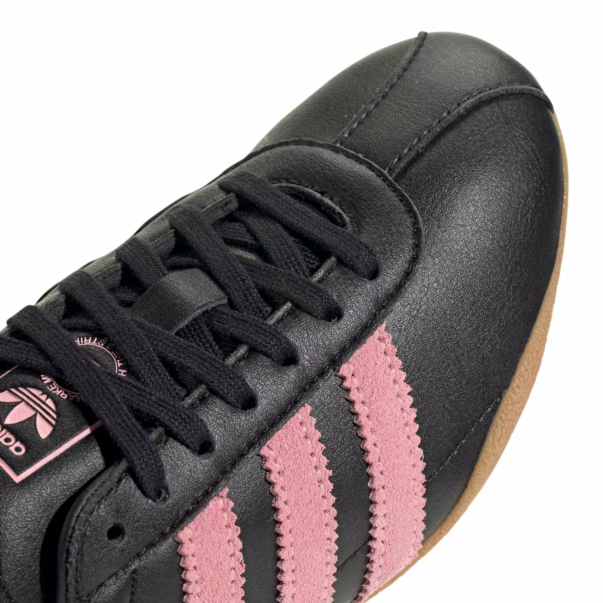 adidas Originals Tokyo "Core Black/Glow Pink/Gum 3" Grade School Girls' Shoe - BLACK/PINK/BROWN