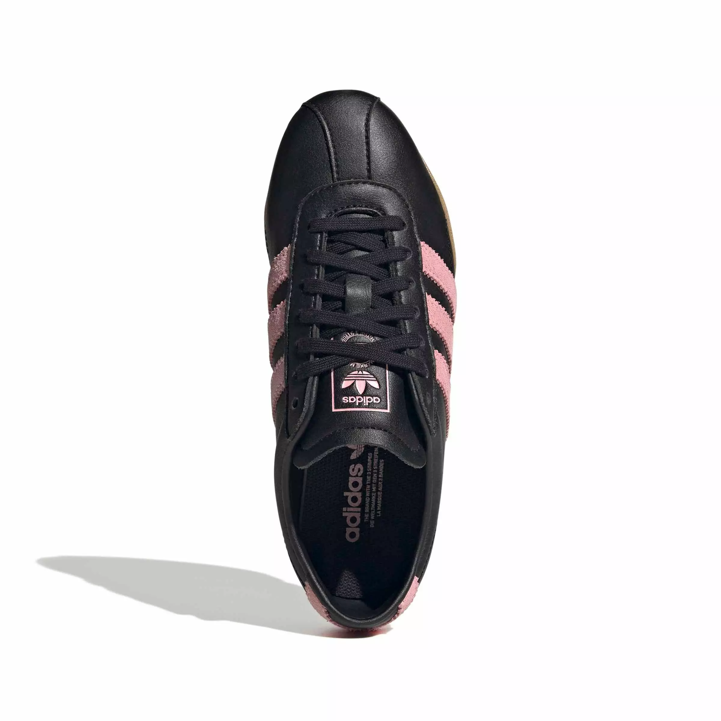 adidas Originals Tokyo "Core Black/Glow Pink/Gum 3" Grade School Girls' Shoe - BLACK/PINK/BROWN