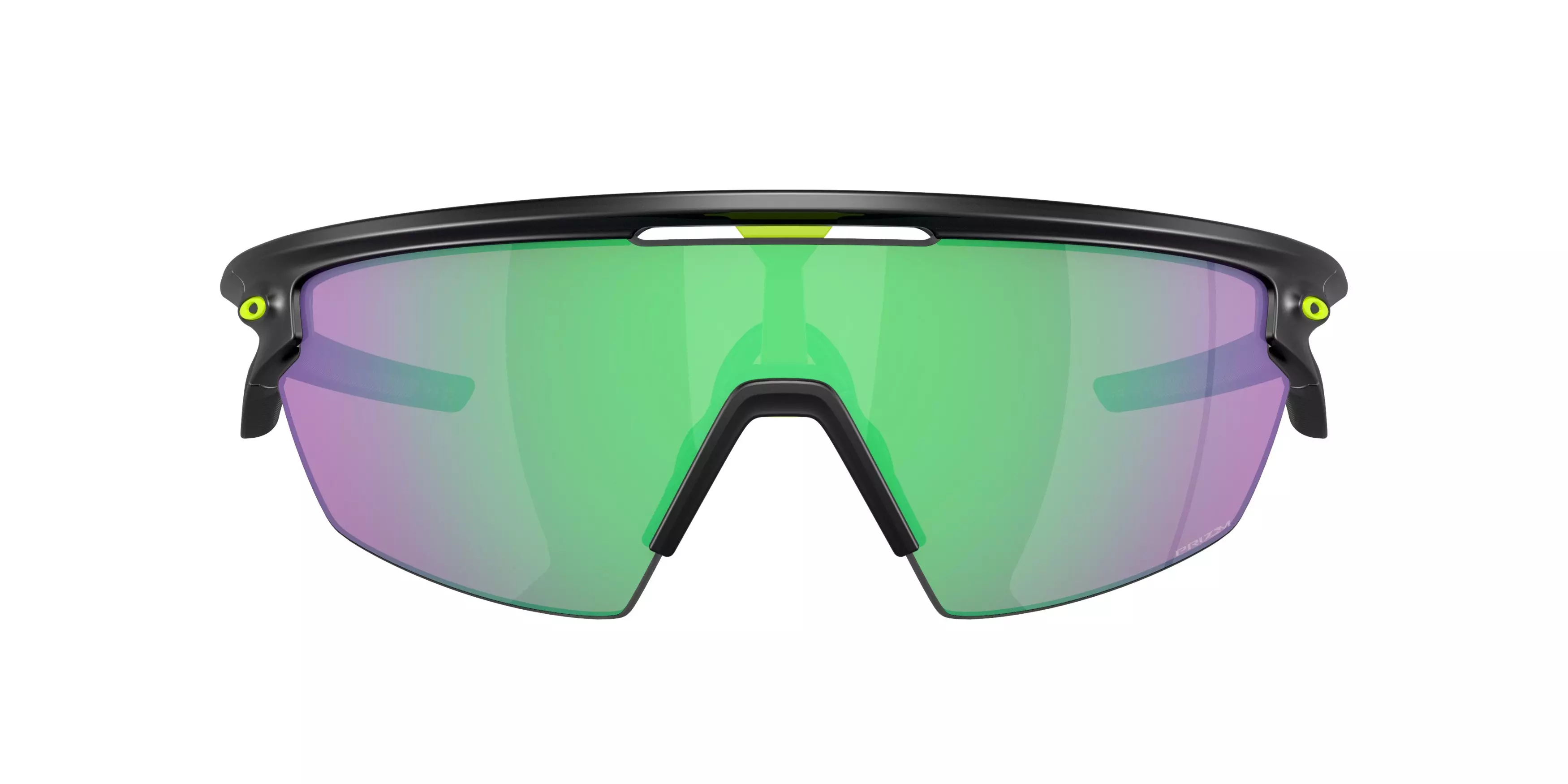 Oakley Sphaera Sunglasses - Black/Green - BLACK/GREEN