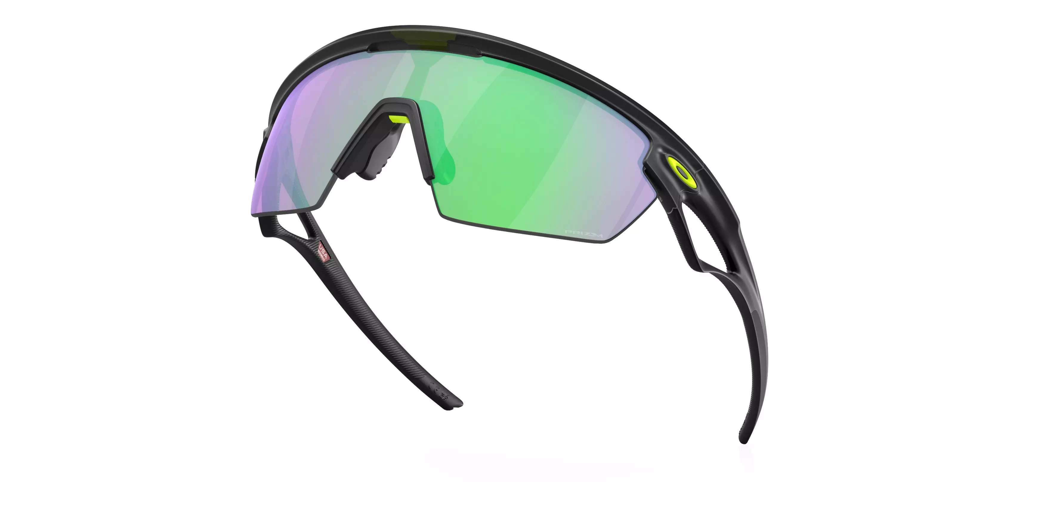 Oakley Sphaera Sunglasses - Black/Green - BLACK/GREEN