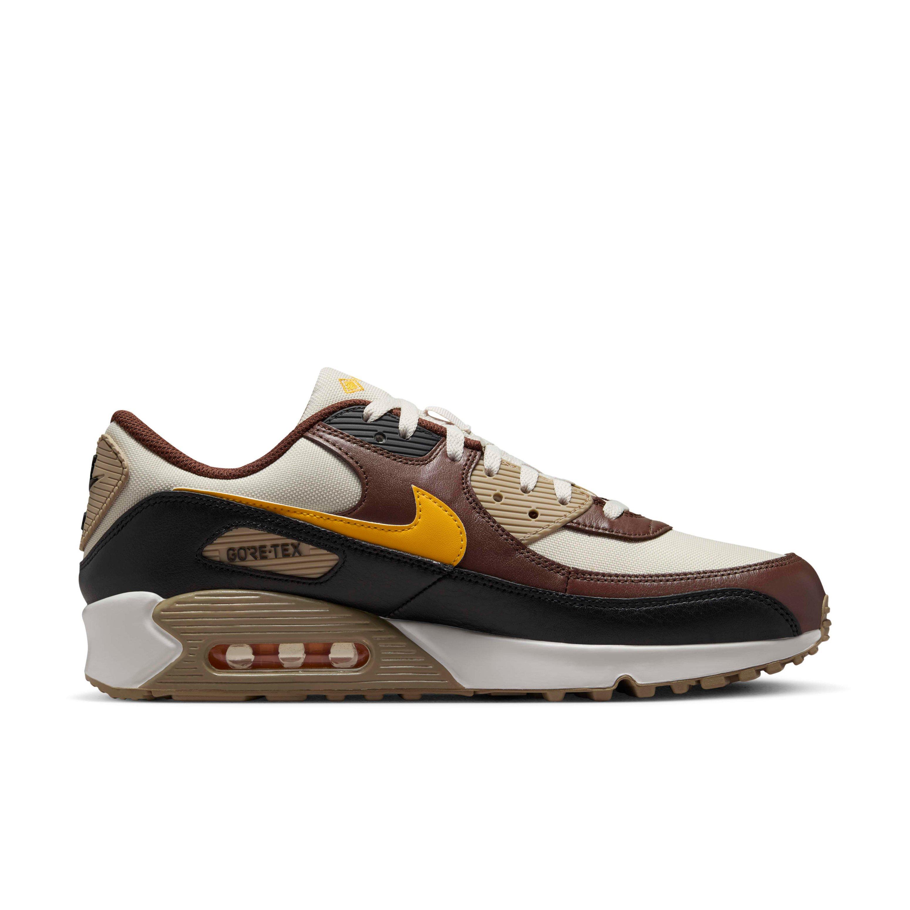 Nike Air Max 90 GORE-TEX "Cacao Wow/Khaki/Black/Light Orewood Brown" Men's Shoe - CACAO/KHAKI/BLACK/LT BROWN