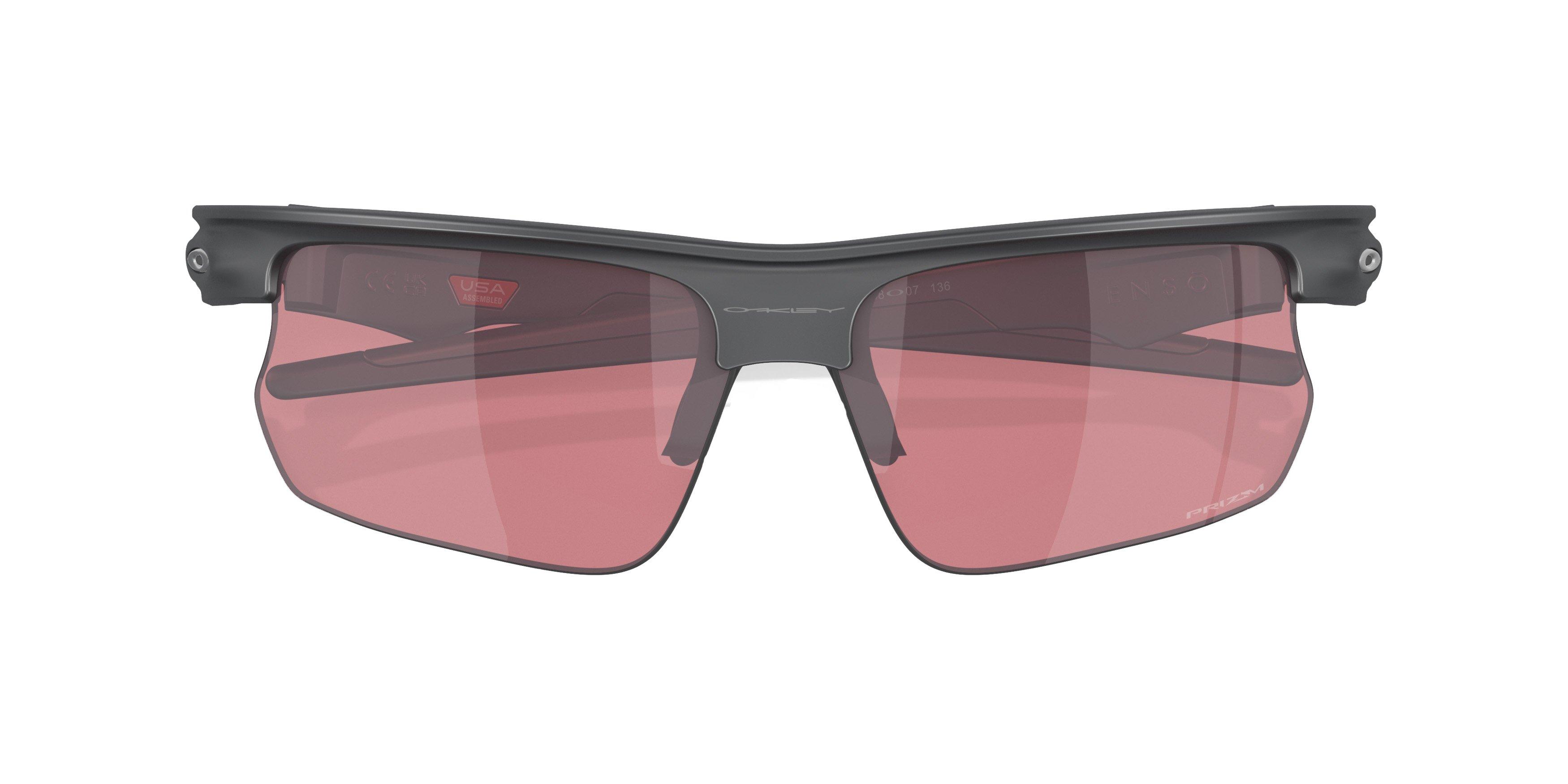Oakley Bisphaera Prizm Sunglasses - Black - BLACK Thumbnail View 8