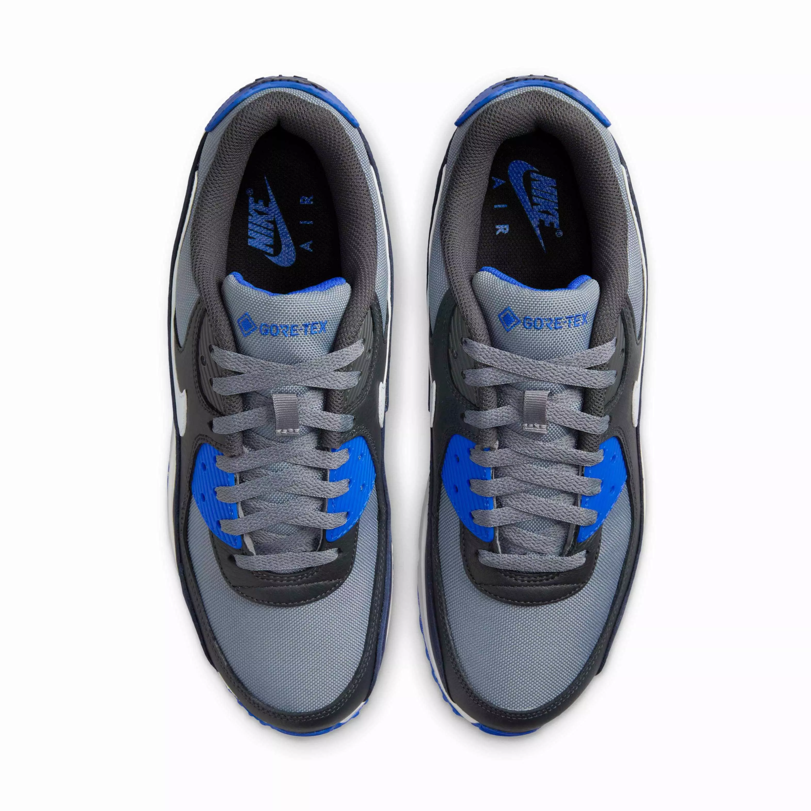 Nike Air Max 90 GORE-TEX "Cool Grey/Anthracite/Obsidian/Pure Platinum" Men's Shoe - GREY/ANTHRACITE/OBSIDIAN/PLATINUM