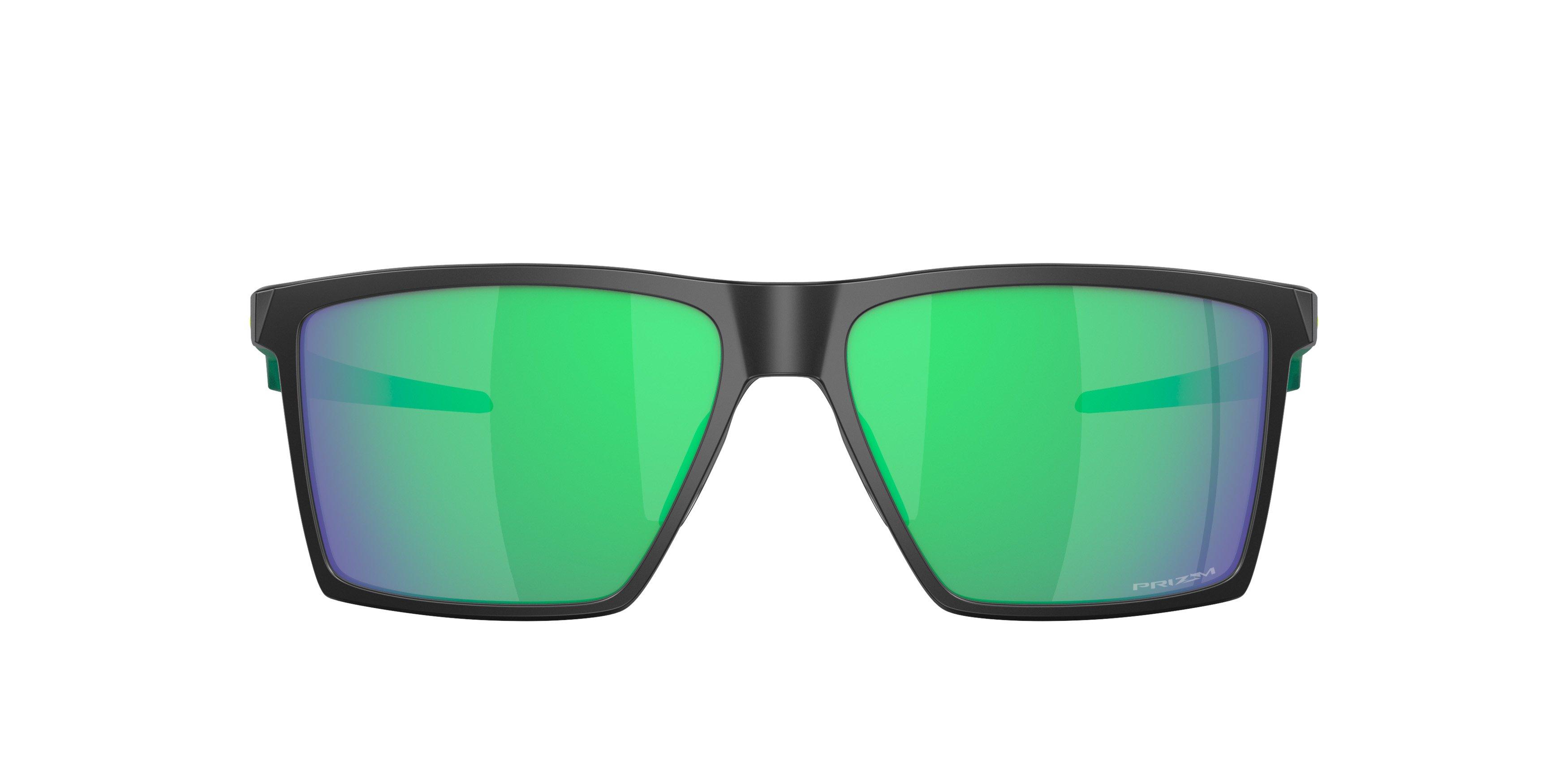 Oakley Futurity Polarized Sunglasses - BLACK/GREEN Thumbnail View 3