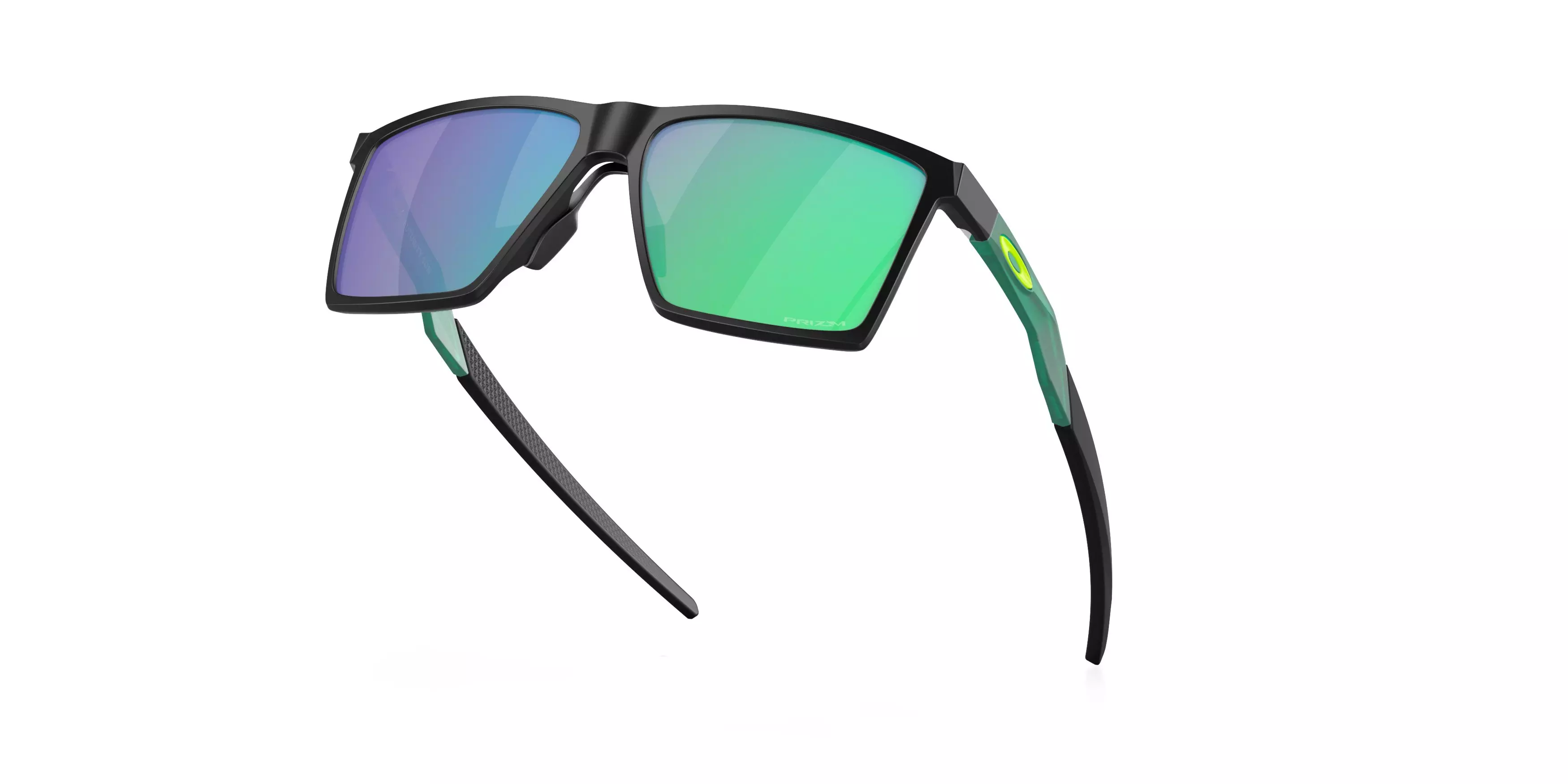 Oakley Futurity Polarized Sunglasses - BLACK/GREEN