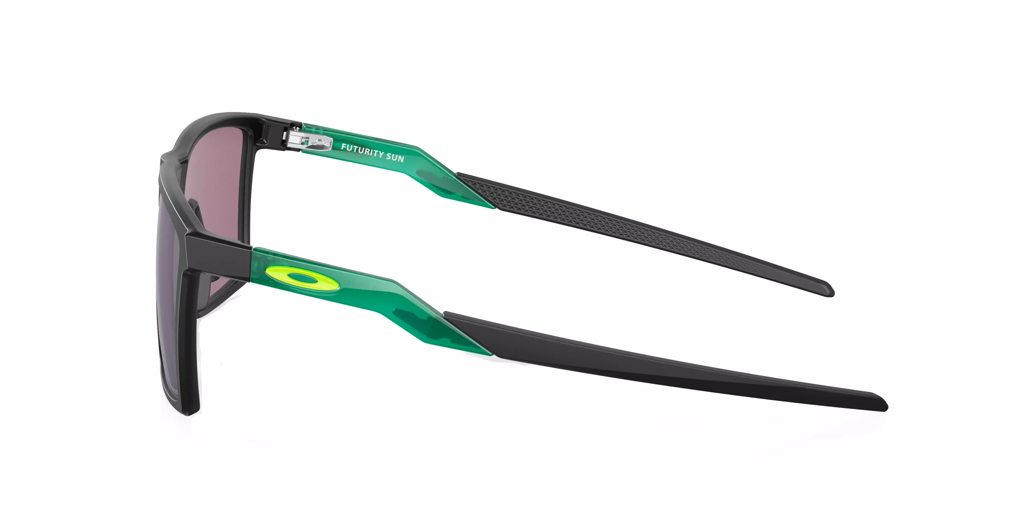 Oakley Futurity Polarized Sunglasses - BLACK/GREEN