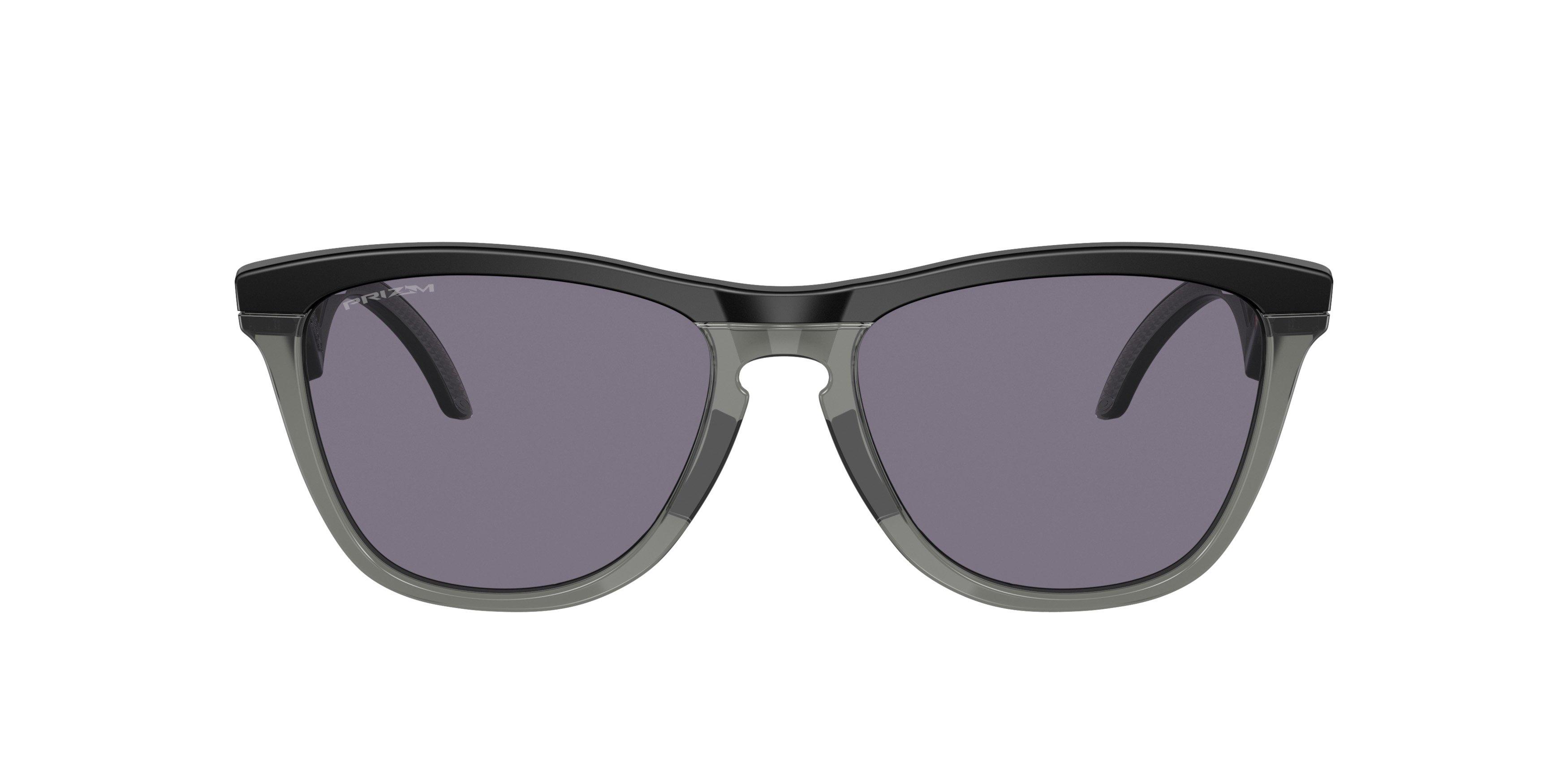 Oakley Frogskins Hybrid Polarized Sunglasses - BLACK/GREY Thumbnail View 3