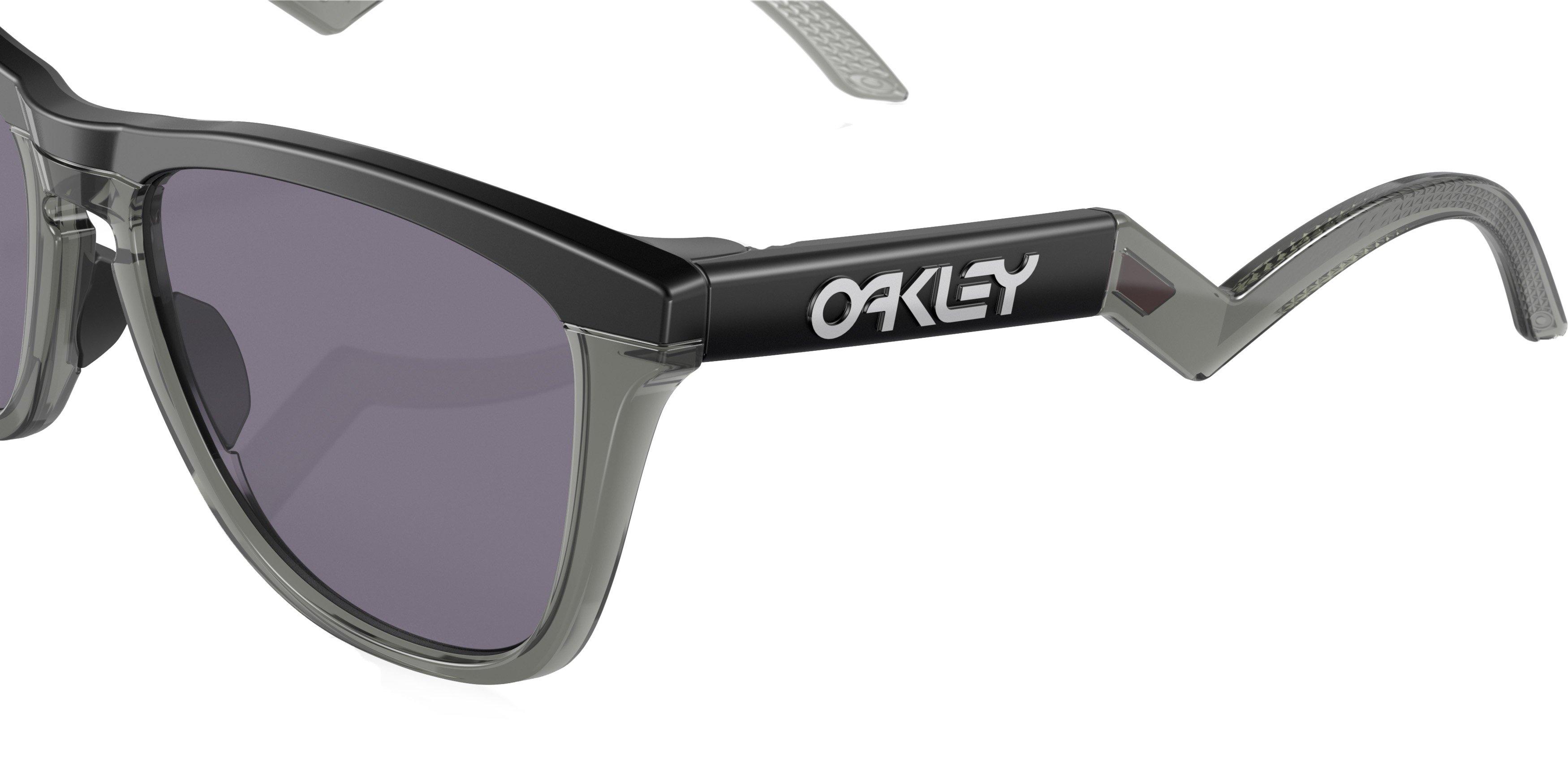 Oakley Frogskins Hybrid Polarized Sunglasses - BLACK/GREY Thumbnail View 5