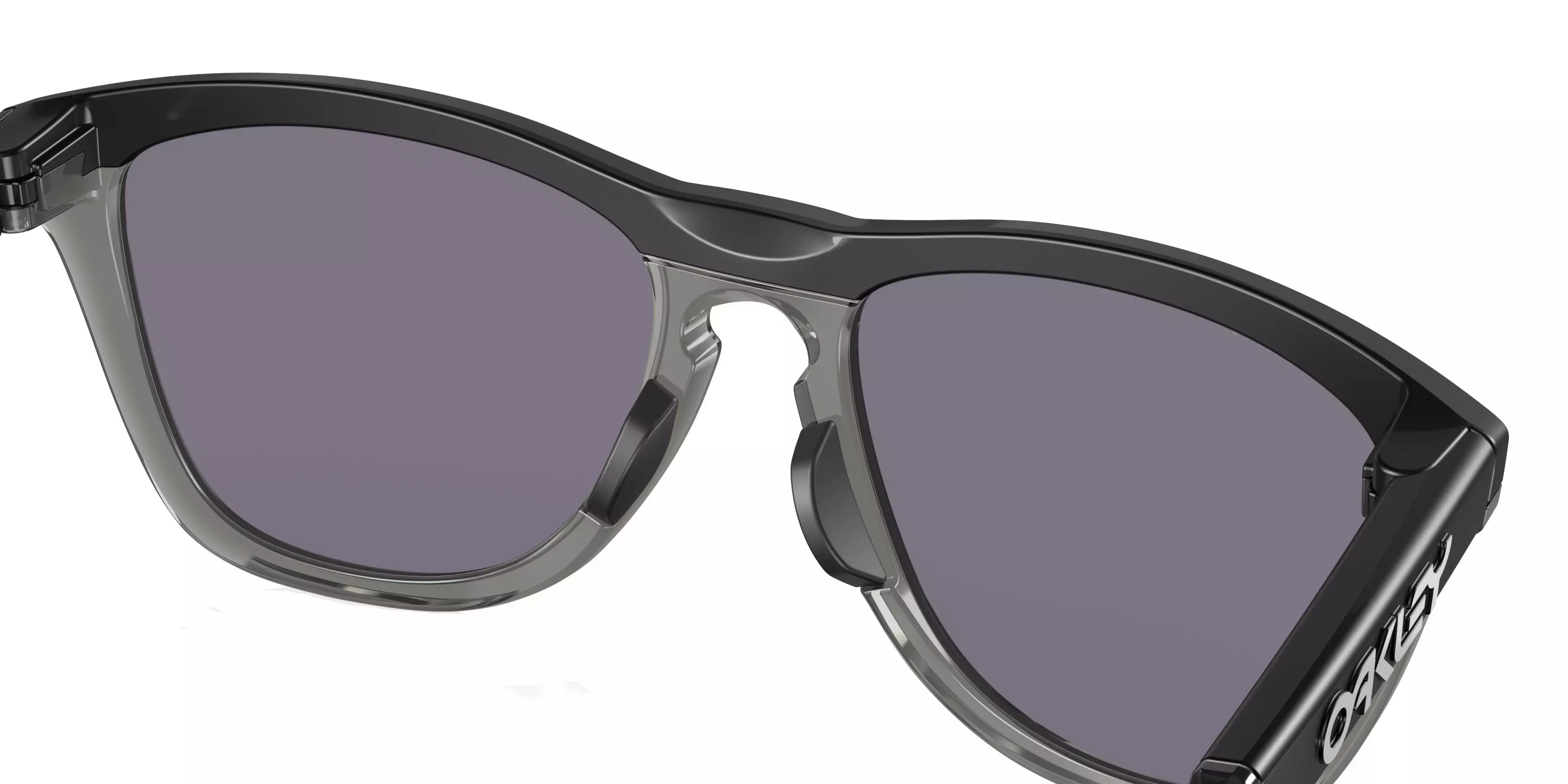 Oakley Frogskins Hybrid Polarized Sunglasses - BLACK/GREY