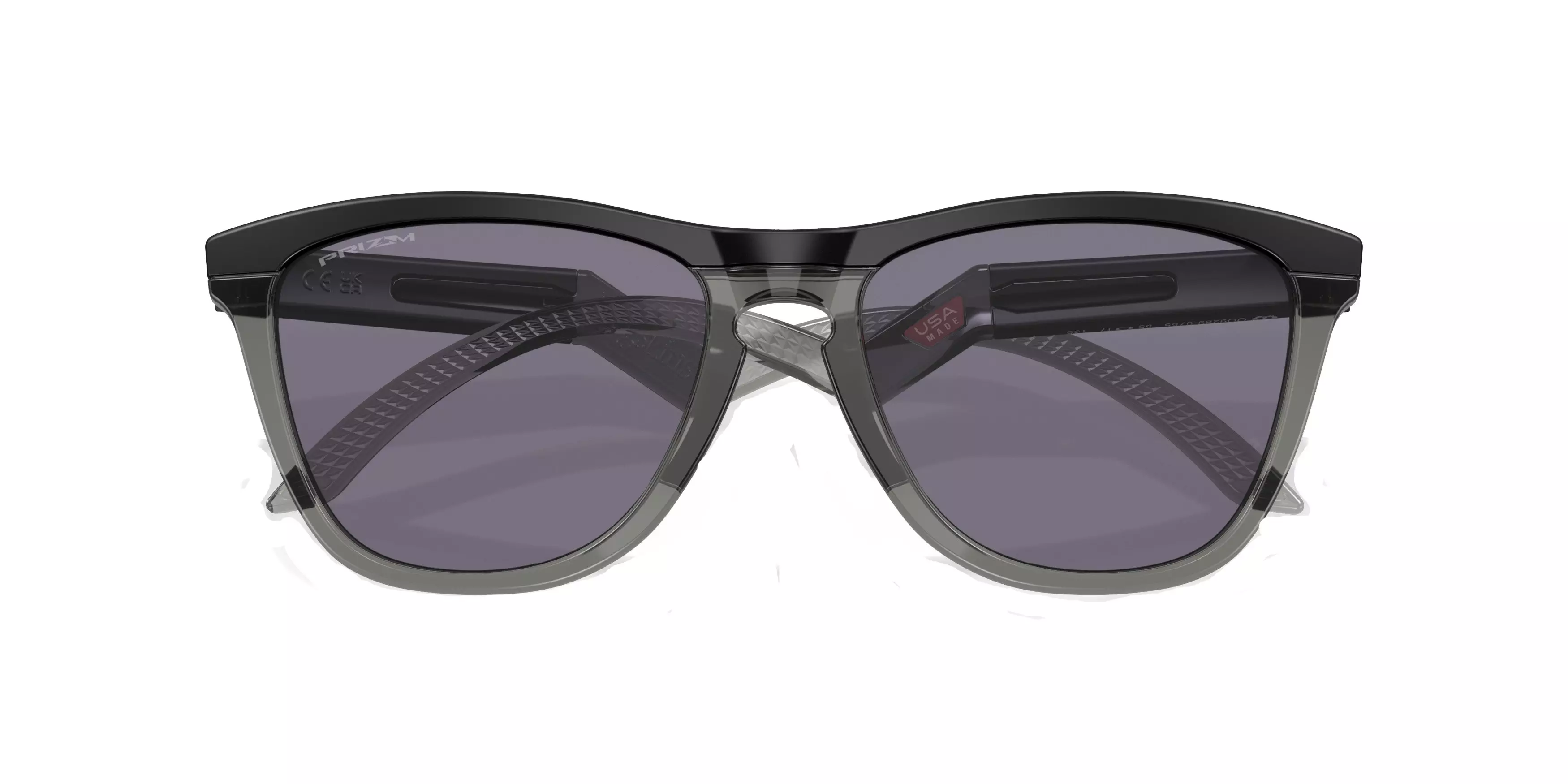 Oakley Frogskins Hybrid Polarized Sunglasses - BLACK/GREY