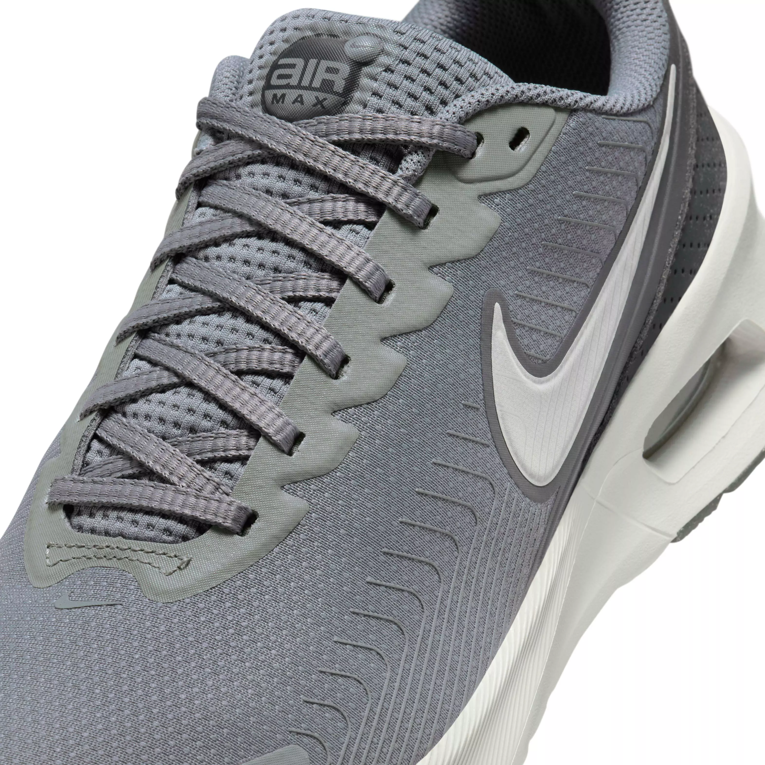 Nike Air Max Nuaxis "Smoke Grey/Iron Grey/Dark Smoke Grey/Light Smoke Grey" Men's Shoe - GREY/GREY/DK GREY/LT GREY