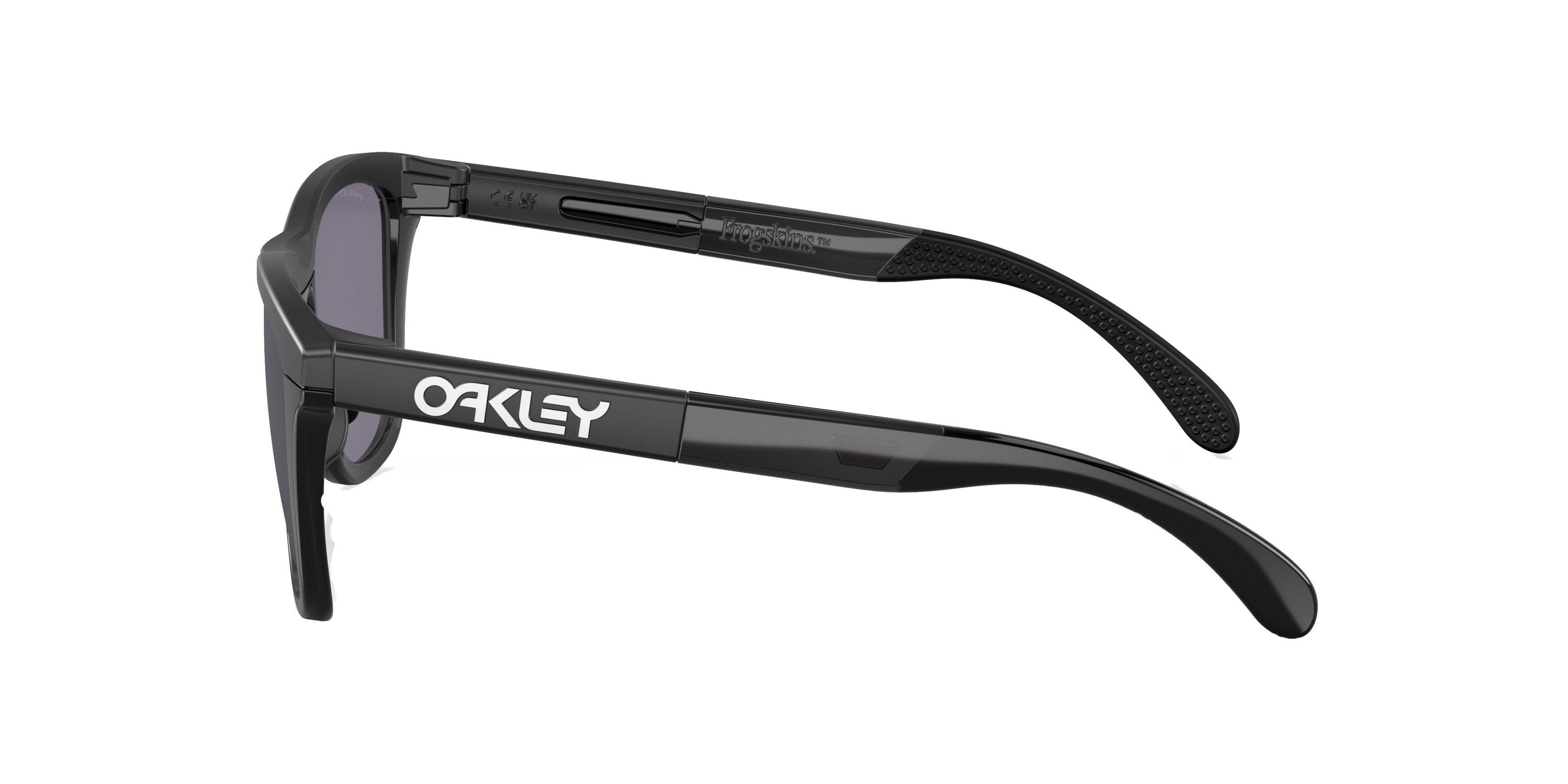 Oakley Frogskins Range Sunglasses - BLACK/GREY Thumbnail View 7