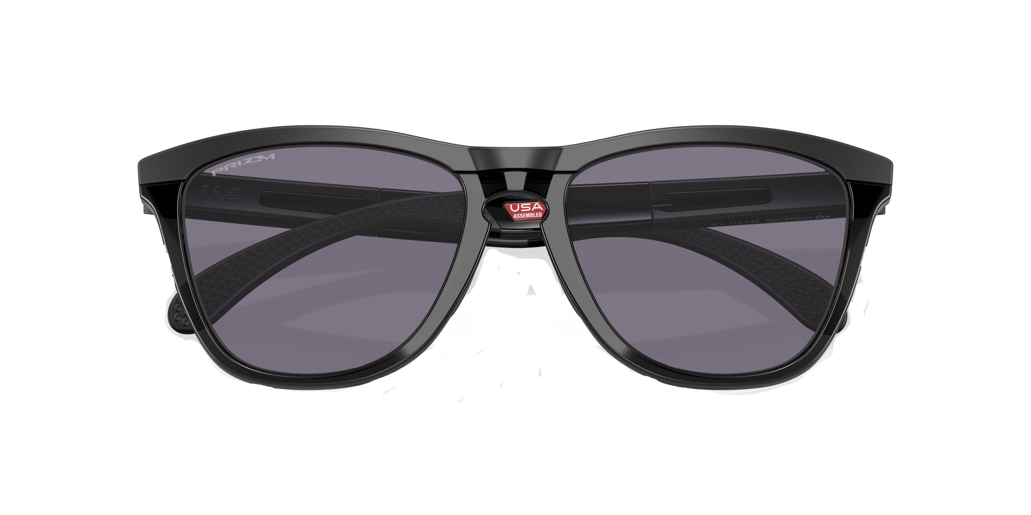 Oakley Frogskins Range Sunglasses - BLACK/GREY Thumbnail View 8