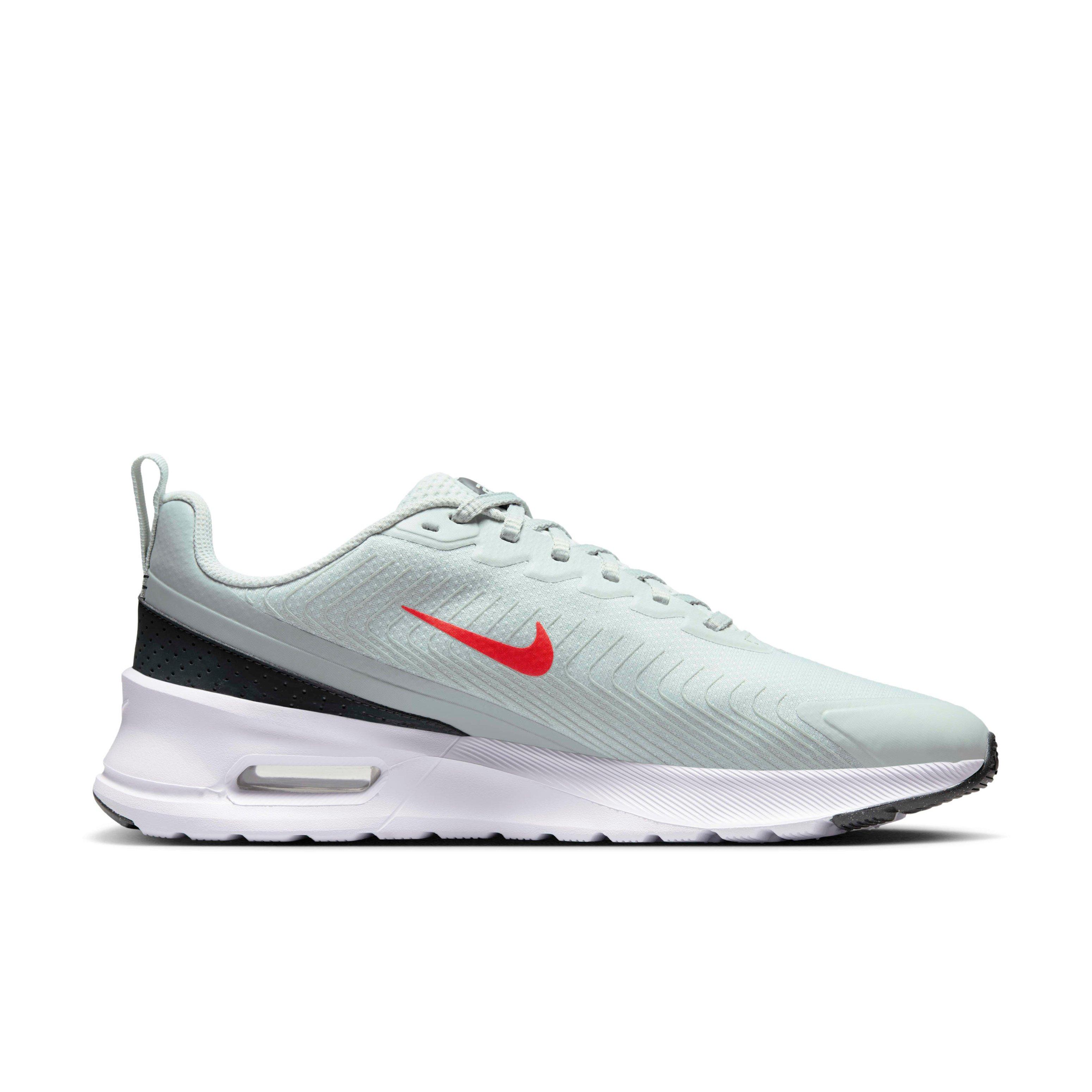 Nike Air Max Nuaxis "Light Silver/Light Pumice/White/Picante Red" Men's Shoe - LT SILVER/LT PUMICE/WHITE/RED Thumbnail View 1
