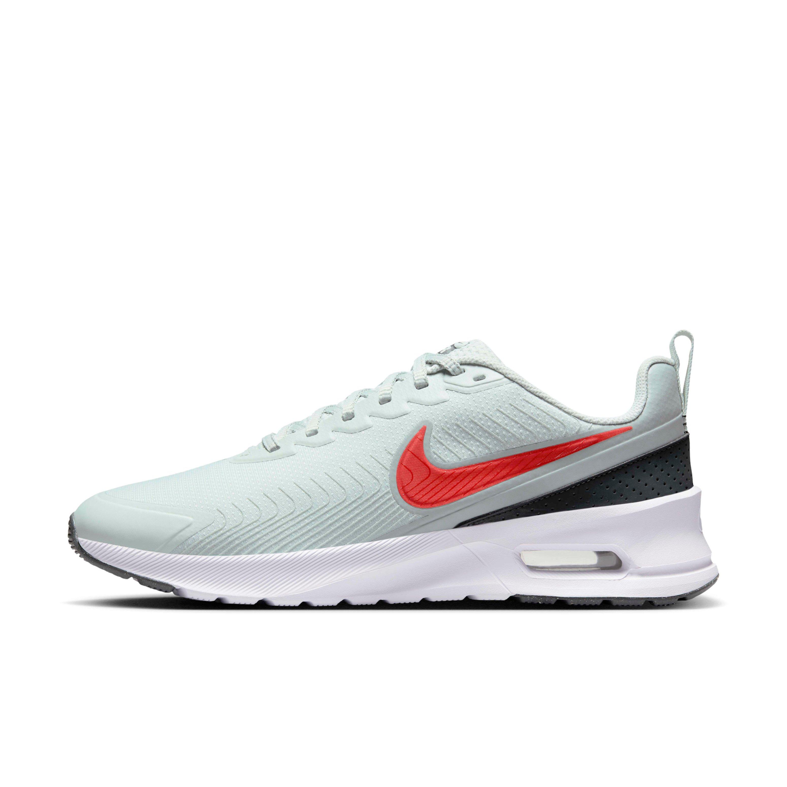 Nike Air Max Nuaxis "Light Silver/Light Pumice/White/Picante Red" Men's Shoe - LT SILVER/LT PUMICE/WHITE/RED Thumbnail View 2