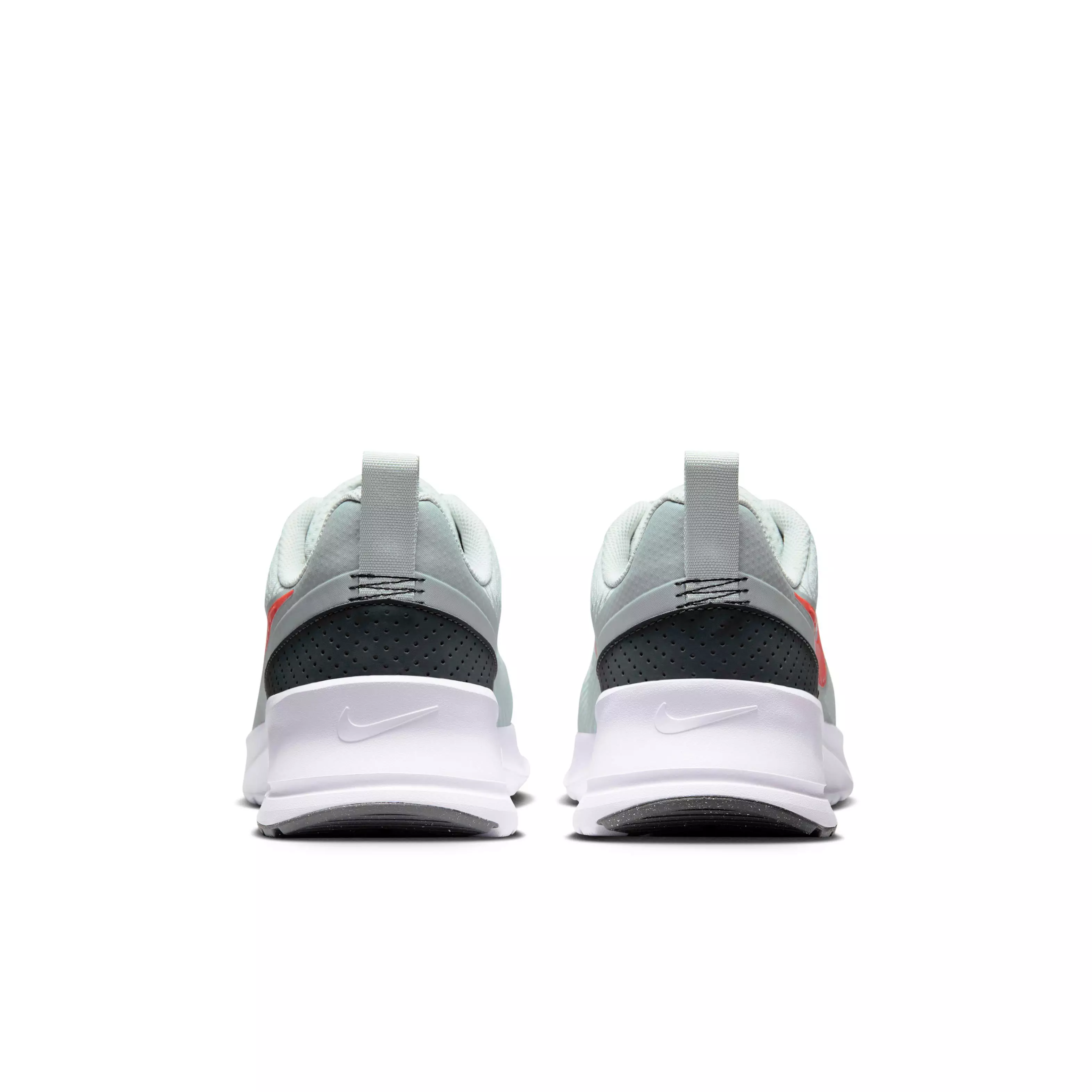 Nike Air Max Nuaxis "Light Silver/Light Pumice/White/Picante Red" Men's Shoe - LT SILVER/LT PUMICE/WHITE/RED