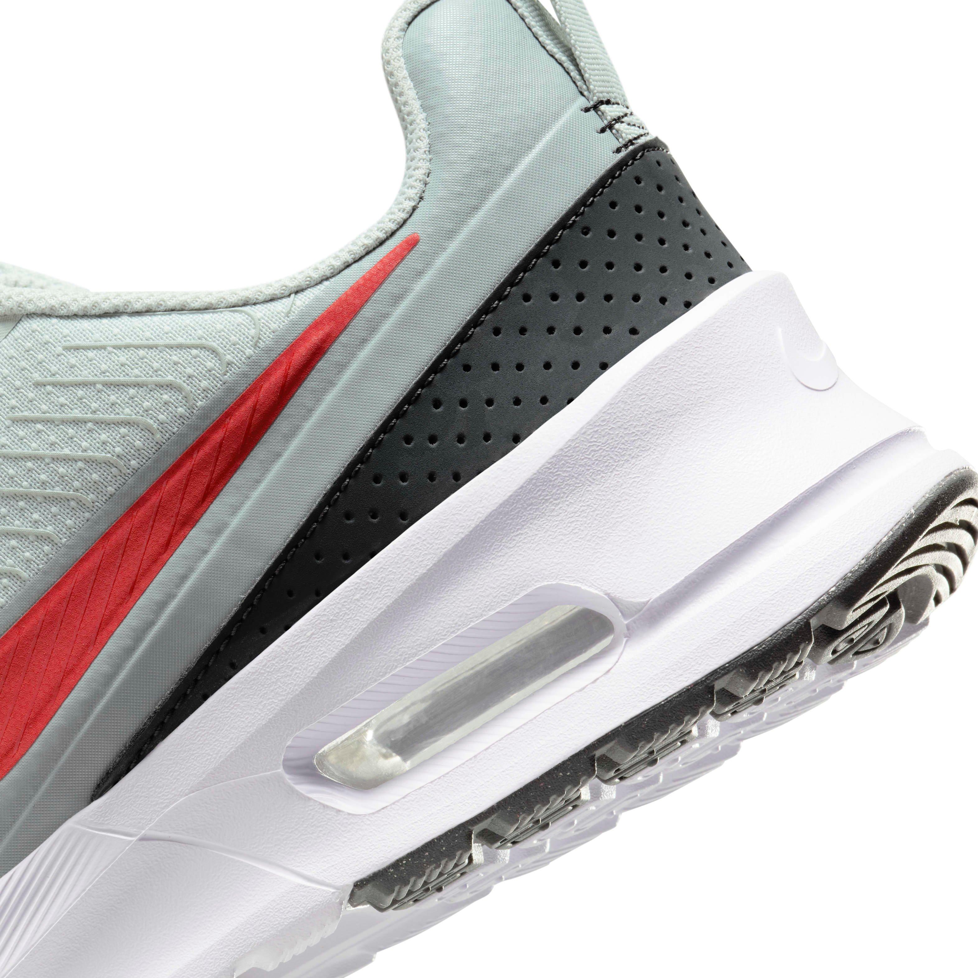 Nike Air Max Nuaxis "Light Silver/Light Pumice/White/Picante Red" Men's Shoe - LT SILVER/LT PUMICE/WHITE/RED Thumbnail View 8