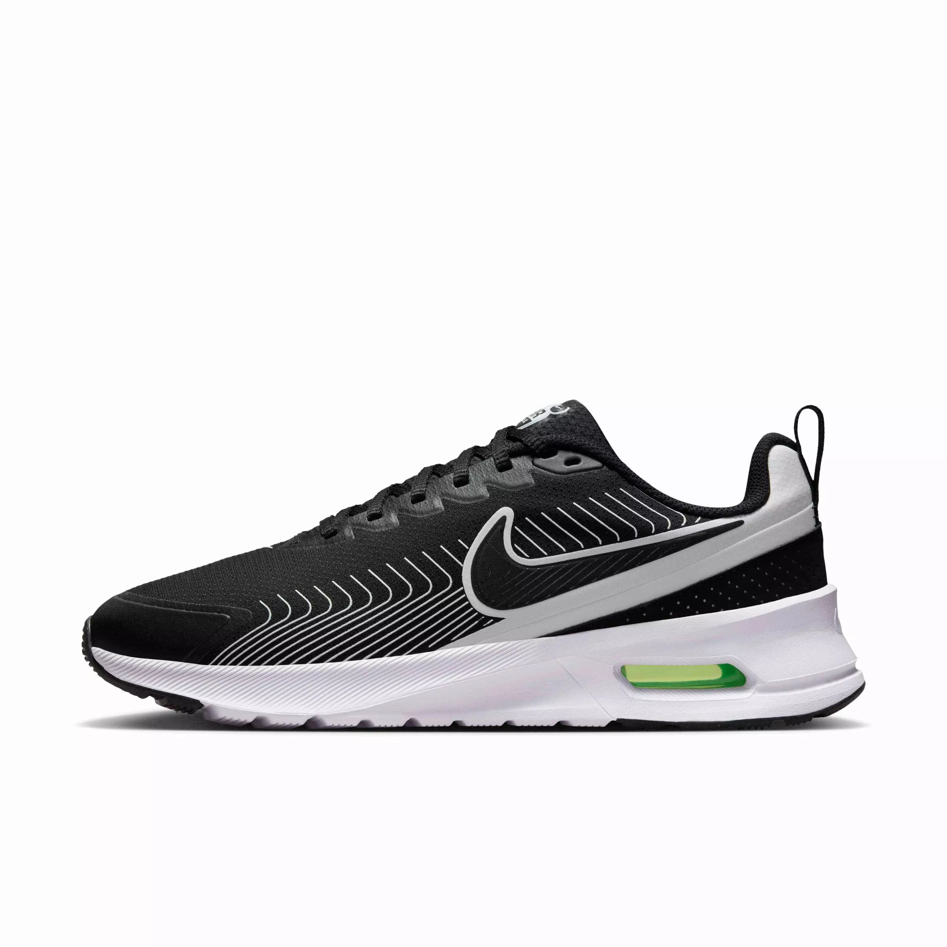 Nike Air Max Nuaxis "Black/White/Volt/Black" Men's Shoe - BLACK/WHITE/VOLT/BLACK