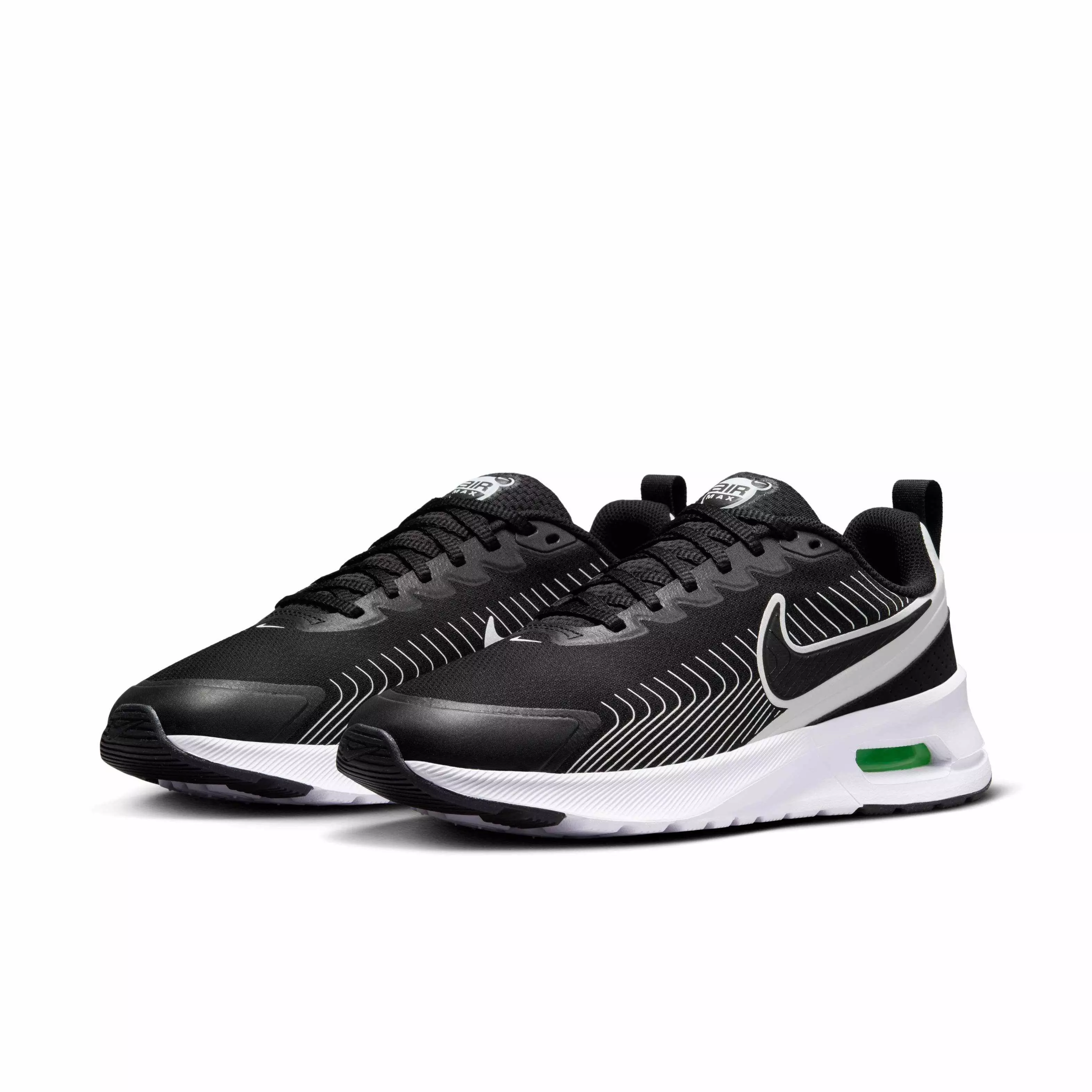 Nike Air Max Nuaxis "Black/White/Volt/Black" Men's Shoe - BLACK/WHITE/VOLT/BLACK