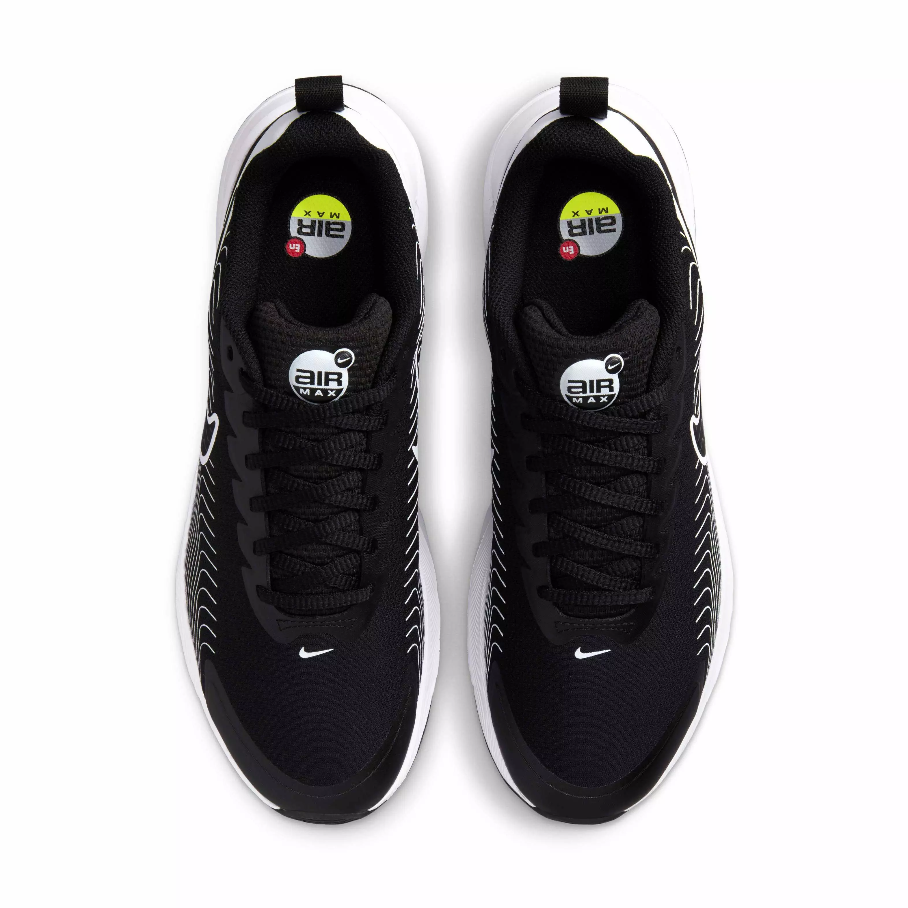 Nike Air Max Nuaxis "Black/White/Volt/Black" Men's Shoe - BLACK/WHITE/VOLT/BLACK