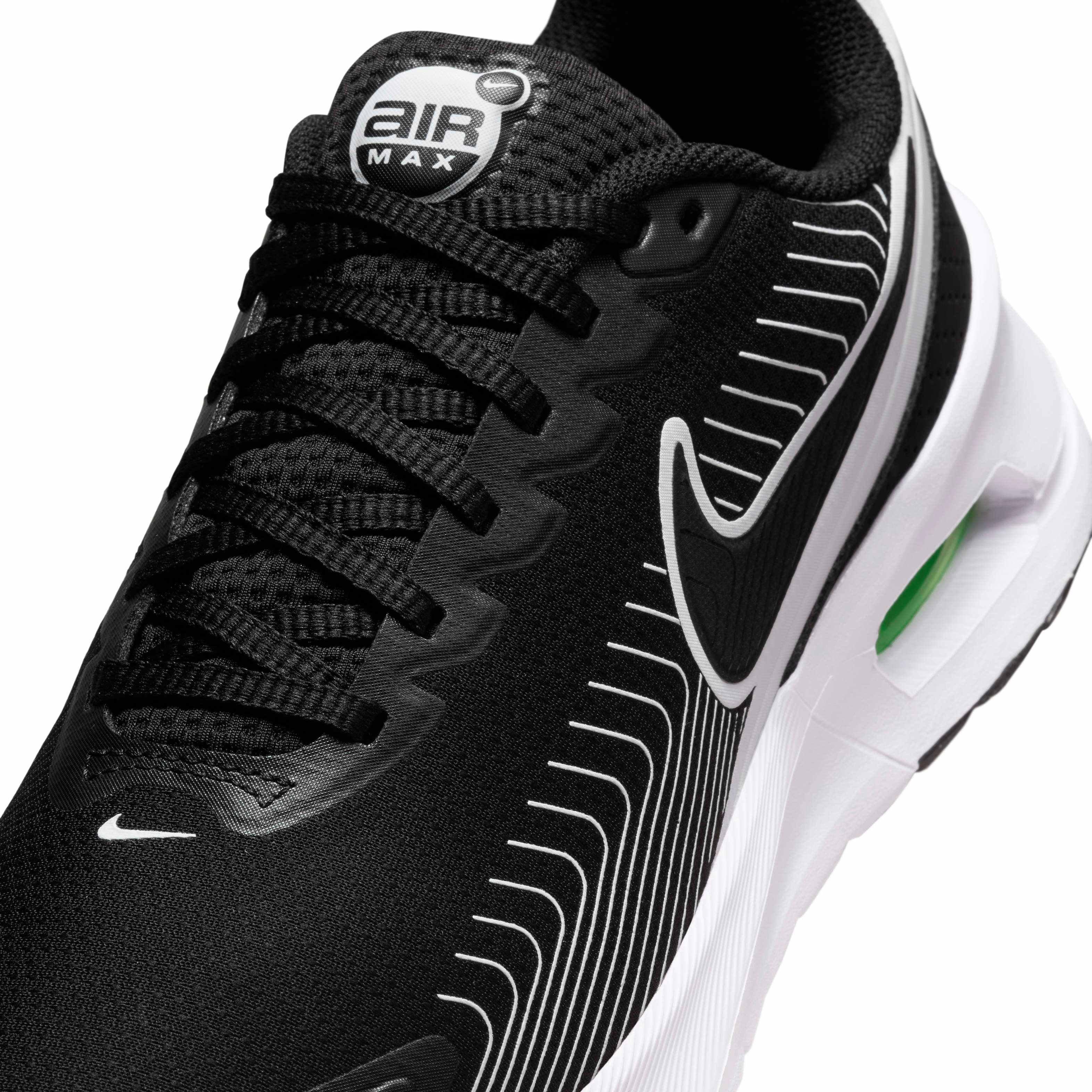Nike Air Max Nuaxis "Black/White/Volt/Black" Men's Shoe - BLACK/WHITE/VOLT/BLACK Thumbnail View 7