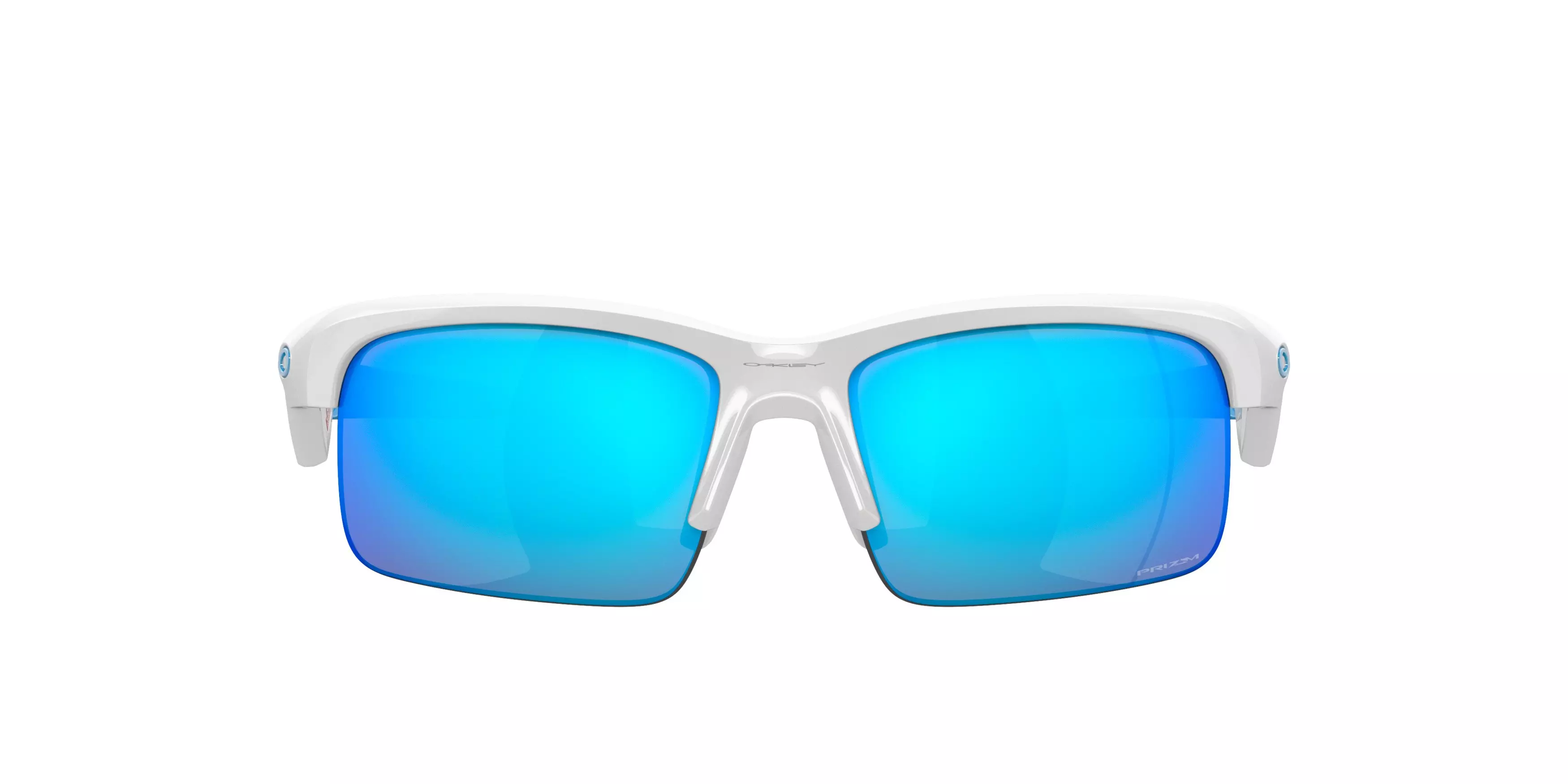 Oakley Youth Capacitor Sunglasses - WHITE/BLUE