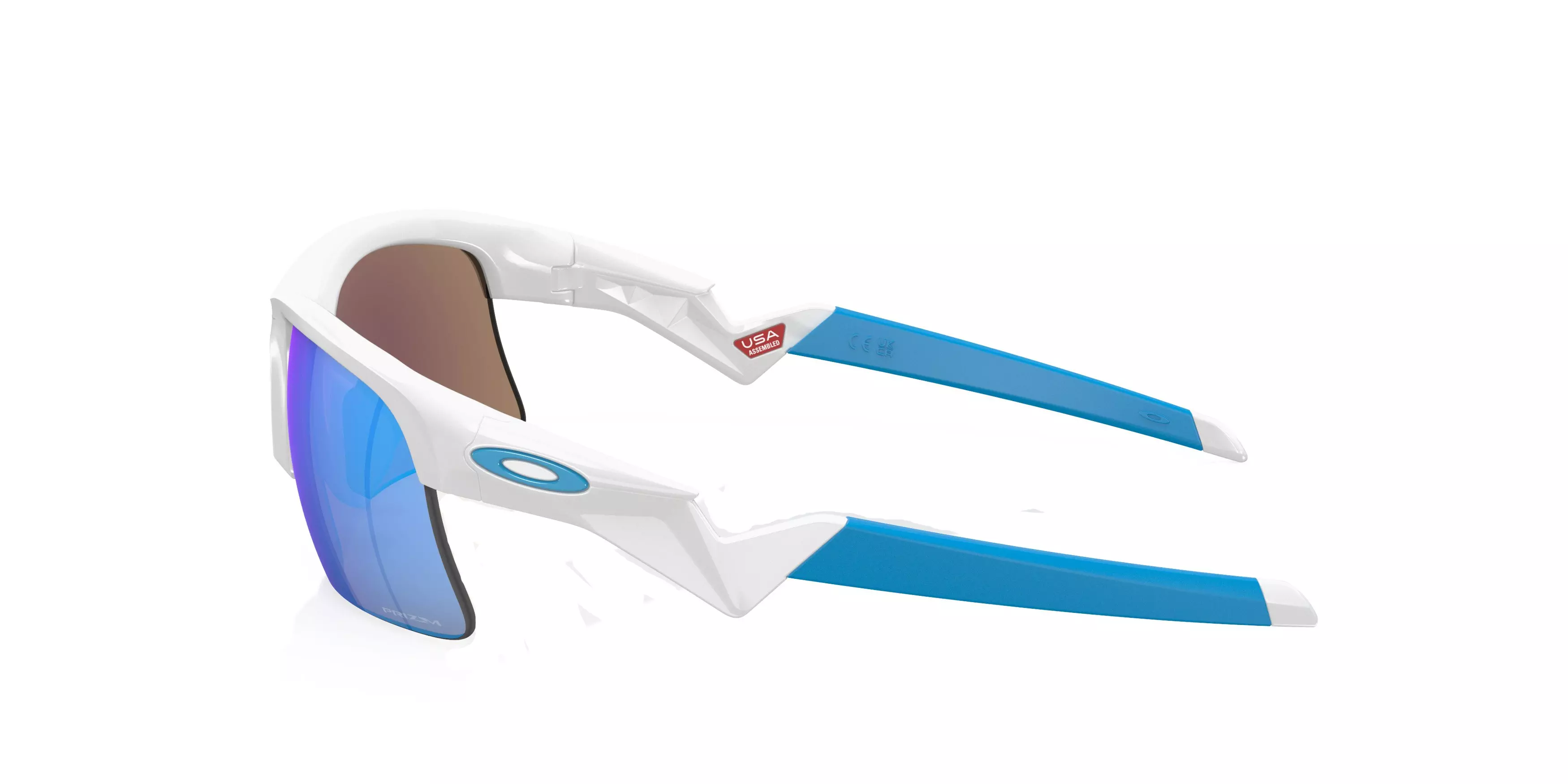 Oakley Youth Capacitor Sunglasses - WHITE/BLUE