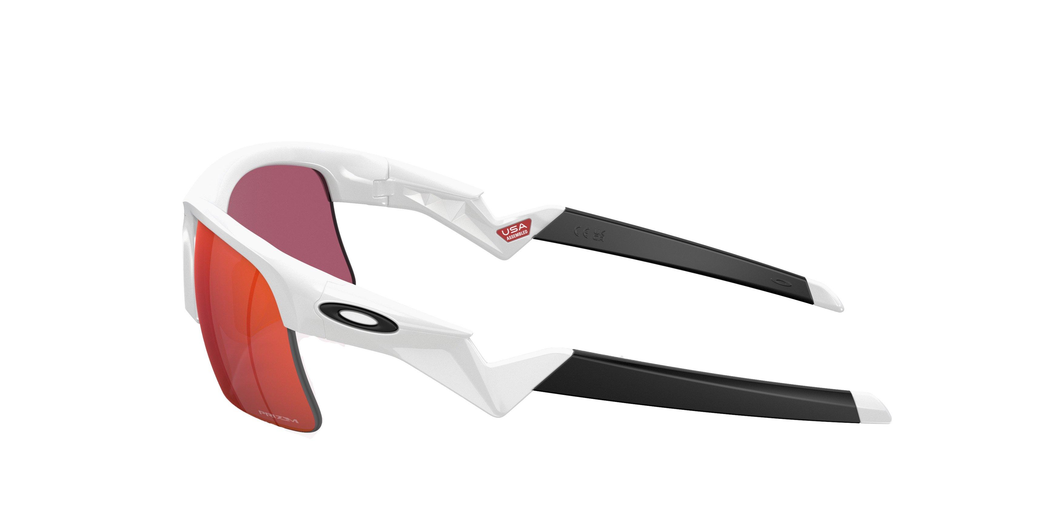 Oakley Youth Capacitor Sunglasses - WHITE/RED Thumbnail View 7