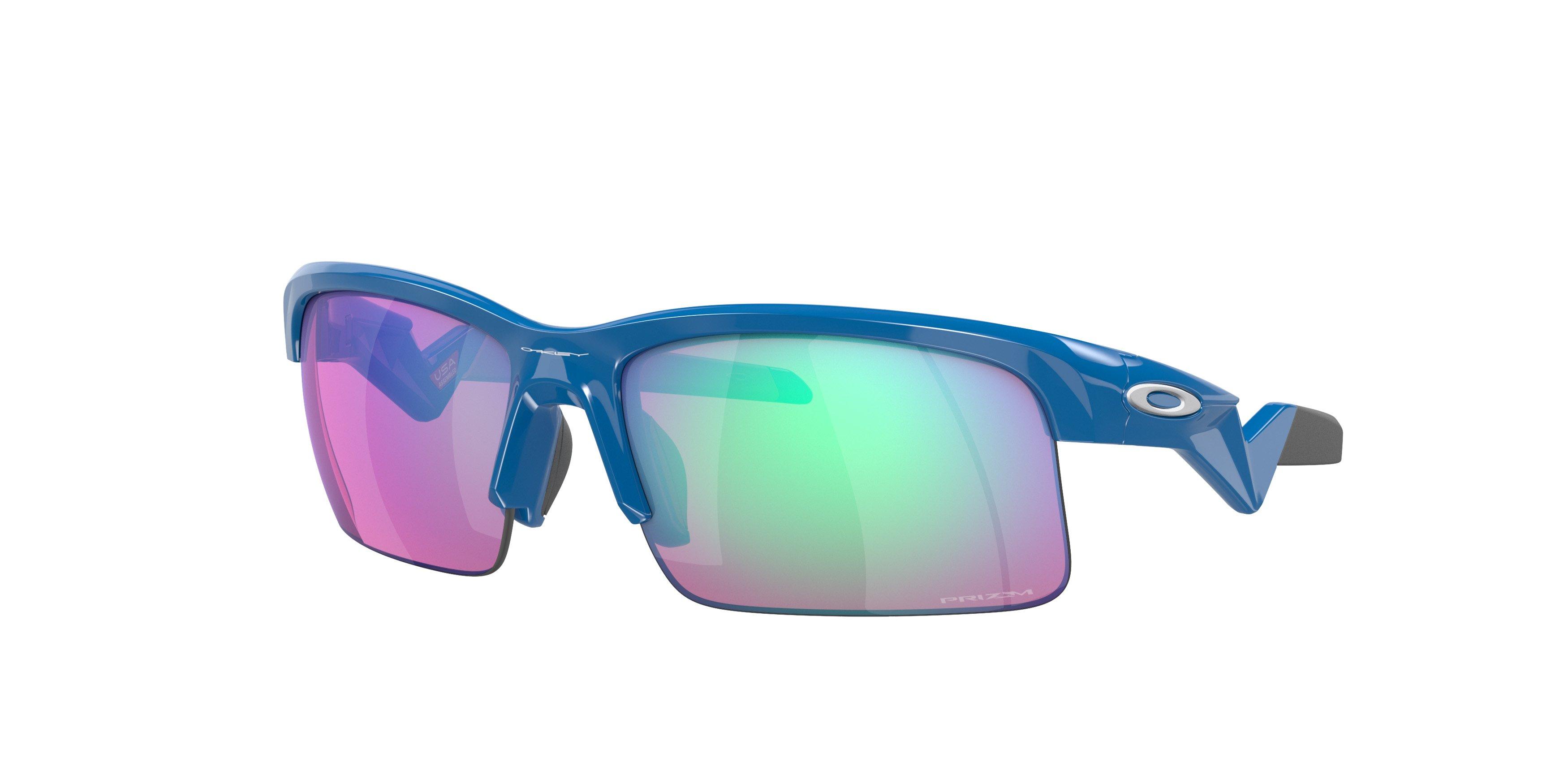 Oakley Youth Capacitor Sunglasses - BLUE/GREEN Thumbnail View 1